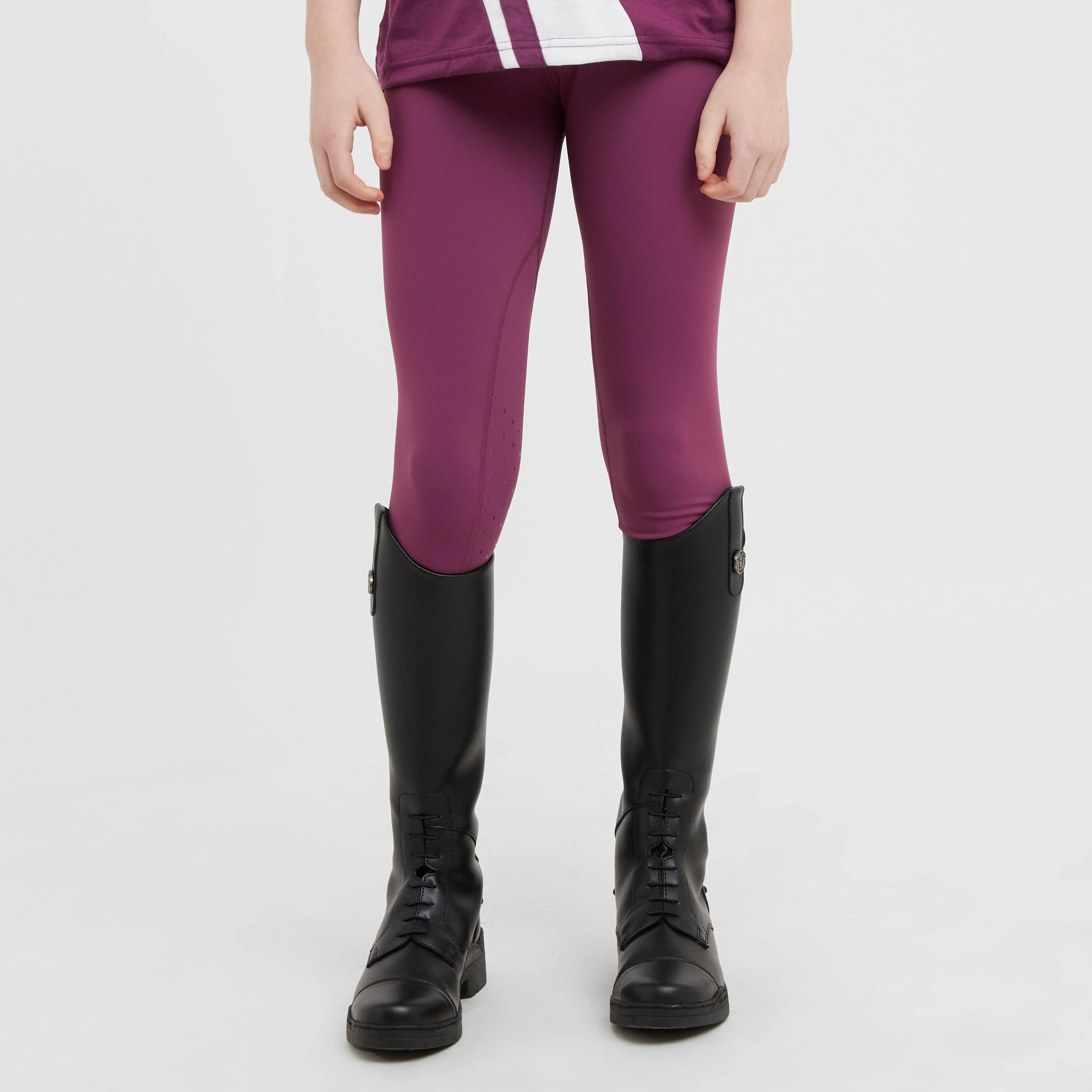 Kids' Ivy Knee Patch Riding Tights