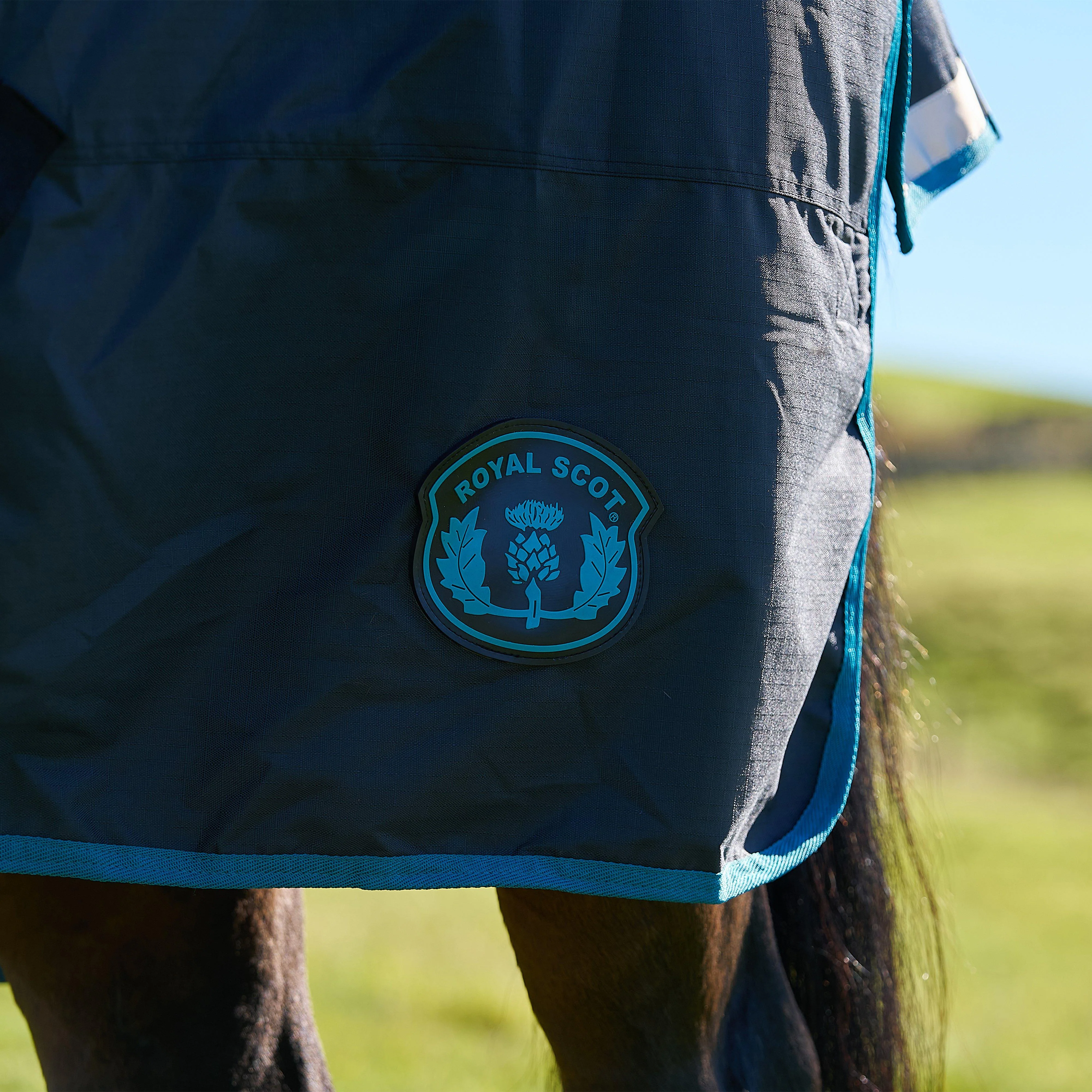 Original 200g Light-Medium Combo Neck Turnout Rug - Image 11
