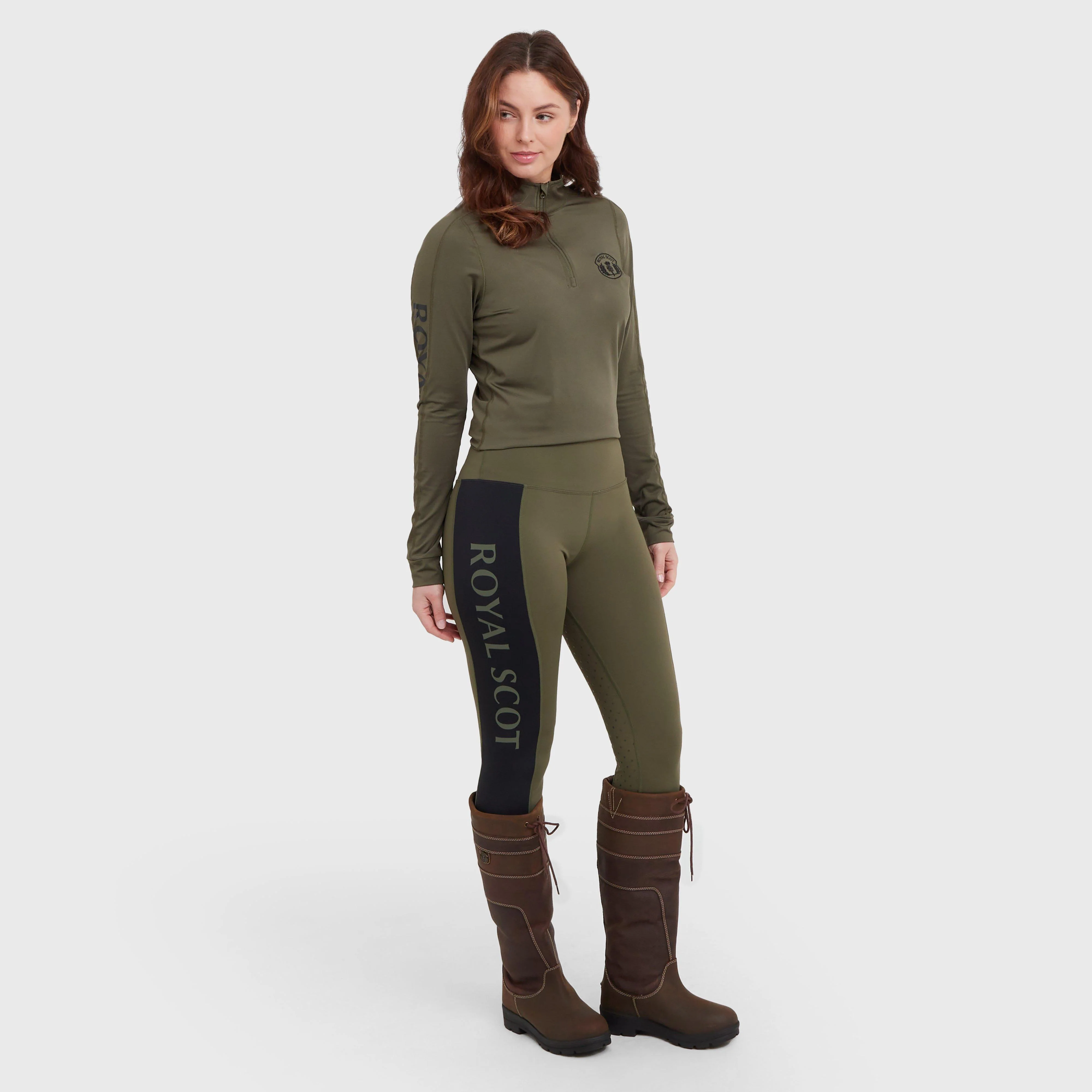 Women's Amelia Full Seat Riding Tights - Image 3