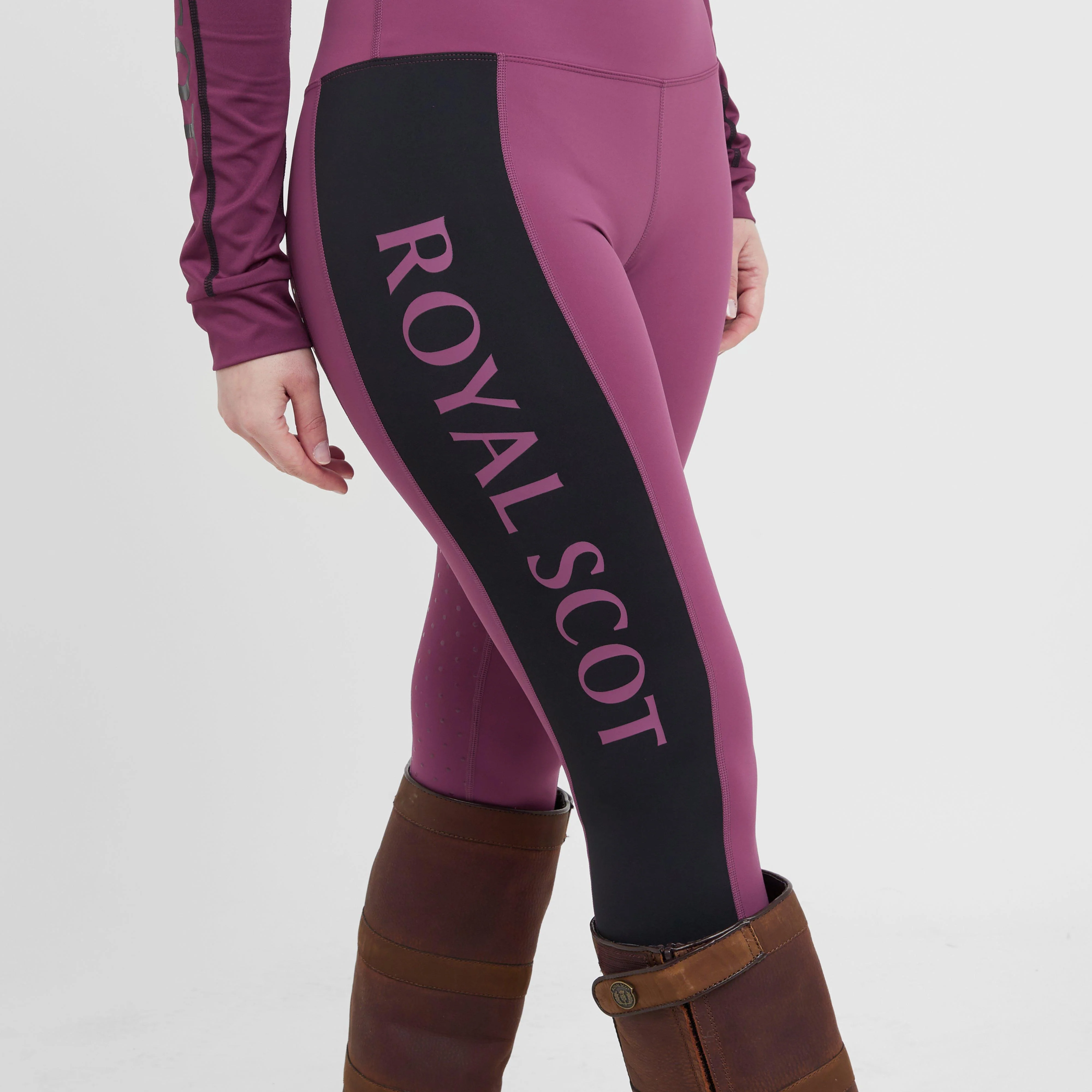 Women's Full Seat Riding Tights - Image 13