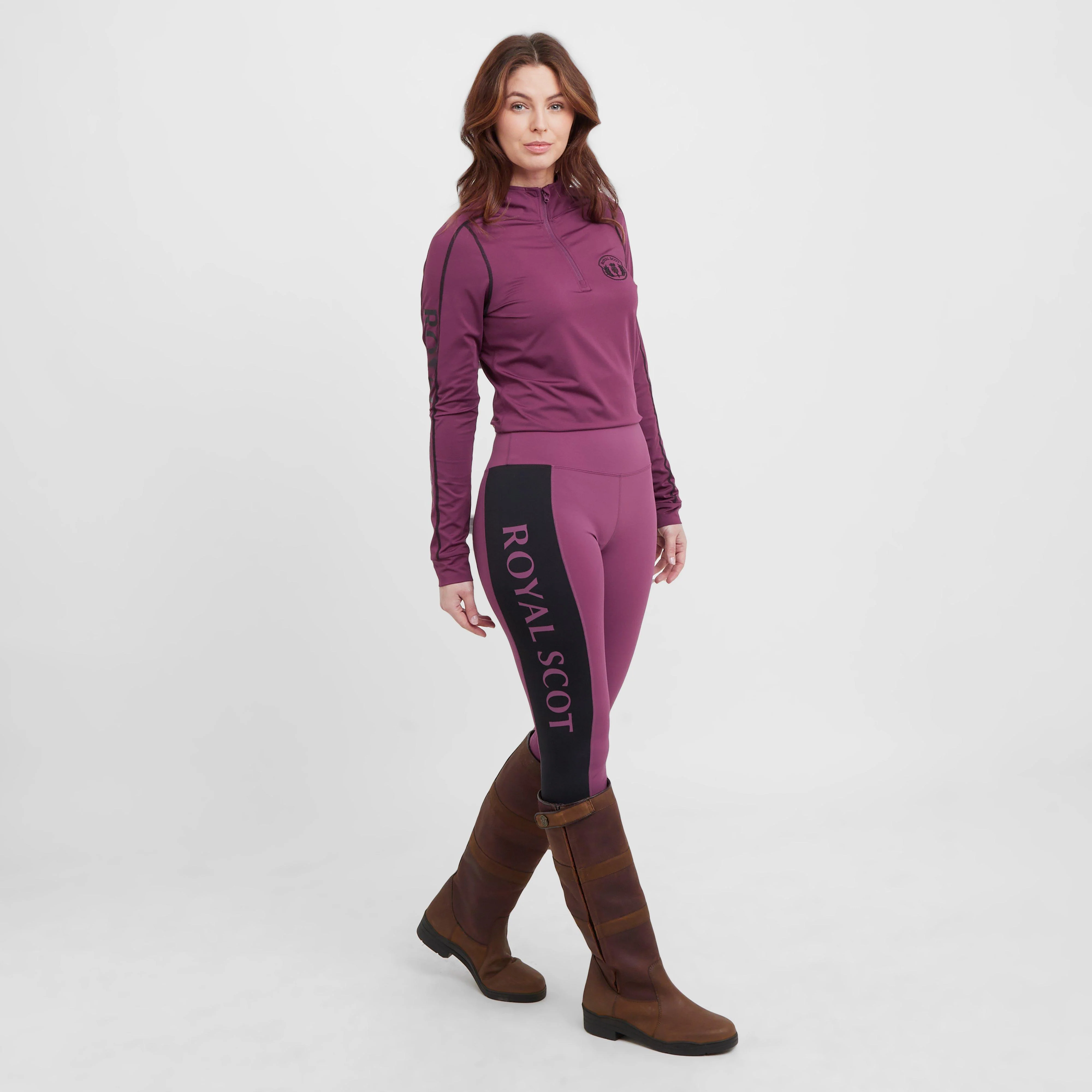 Women's Full Seat Riding Tights - Image 3