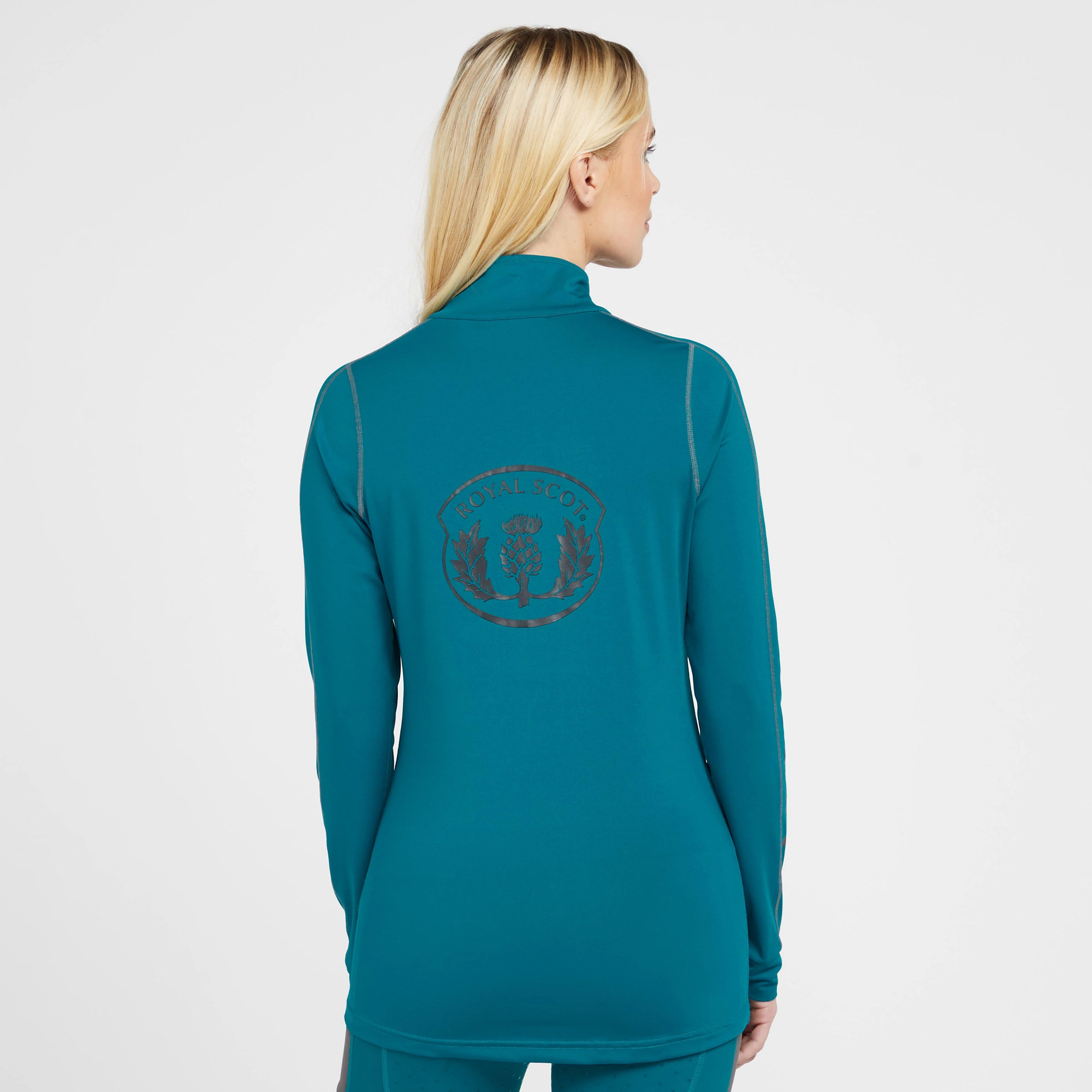 Women's Gracie Long Sleeve Base Layer Ocean Depths/Grey - Image 2