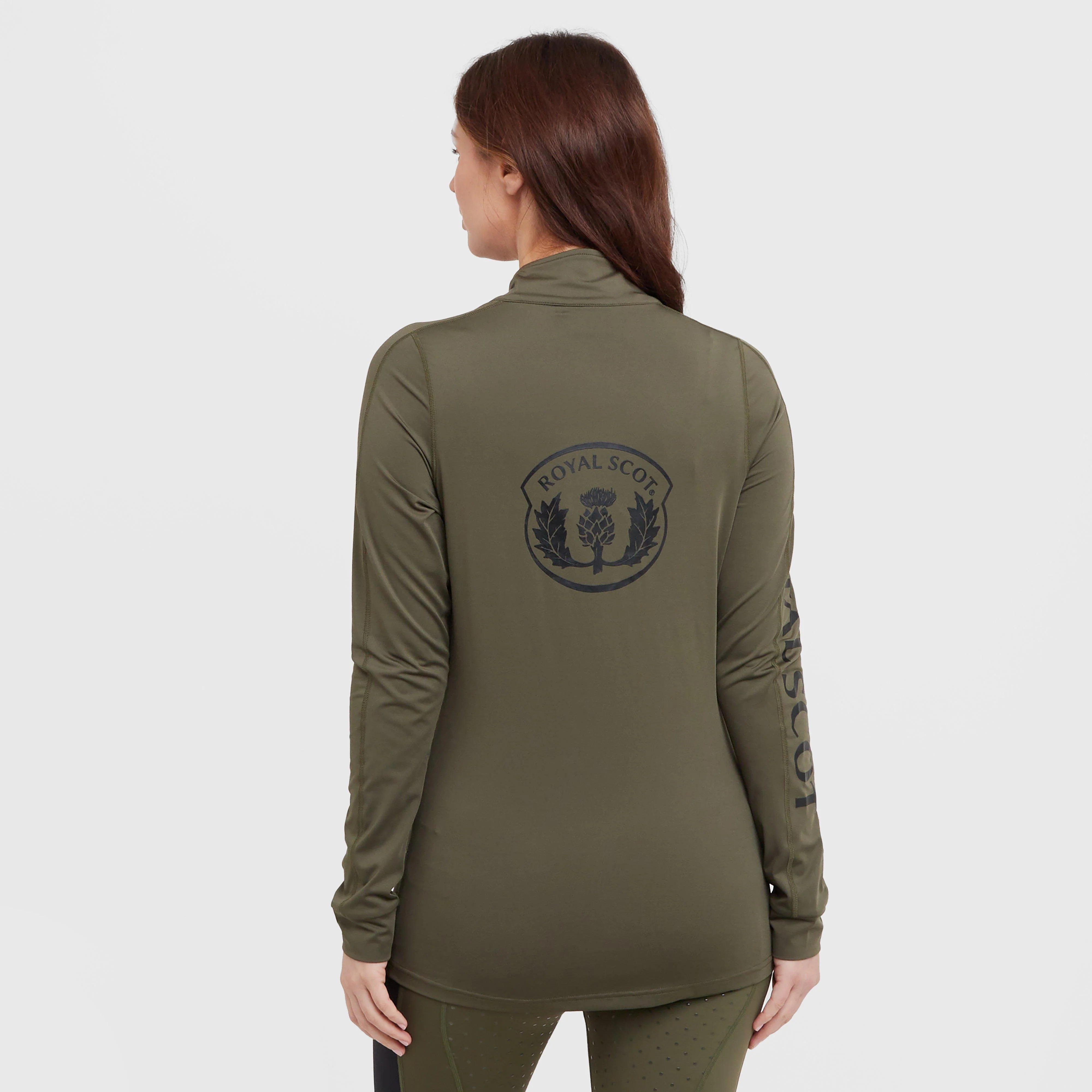 Women's Gracie Long Sleeve Baselayer Top Khaki - Image 2