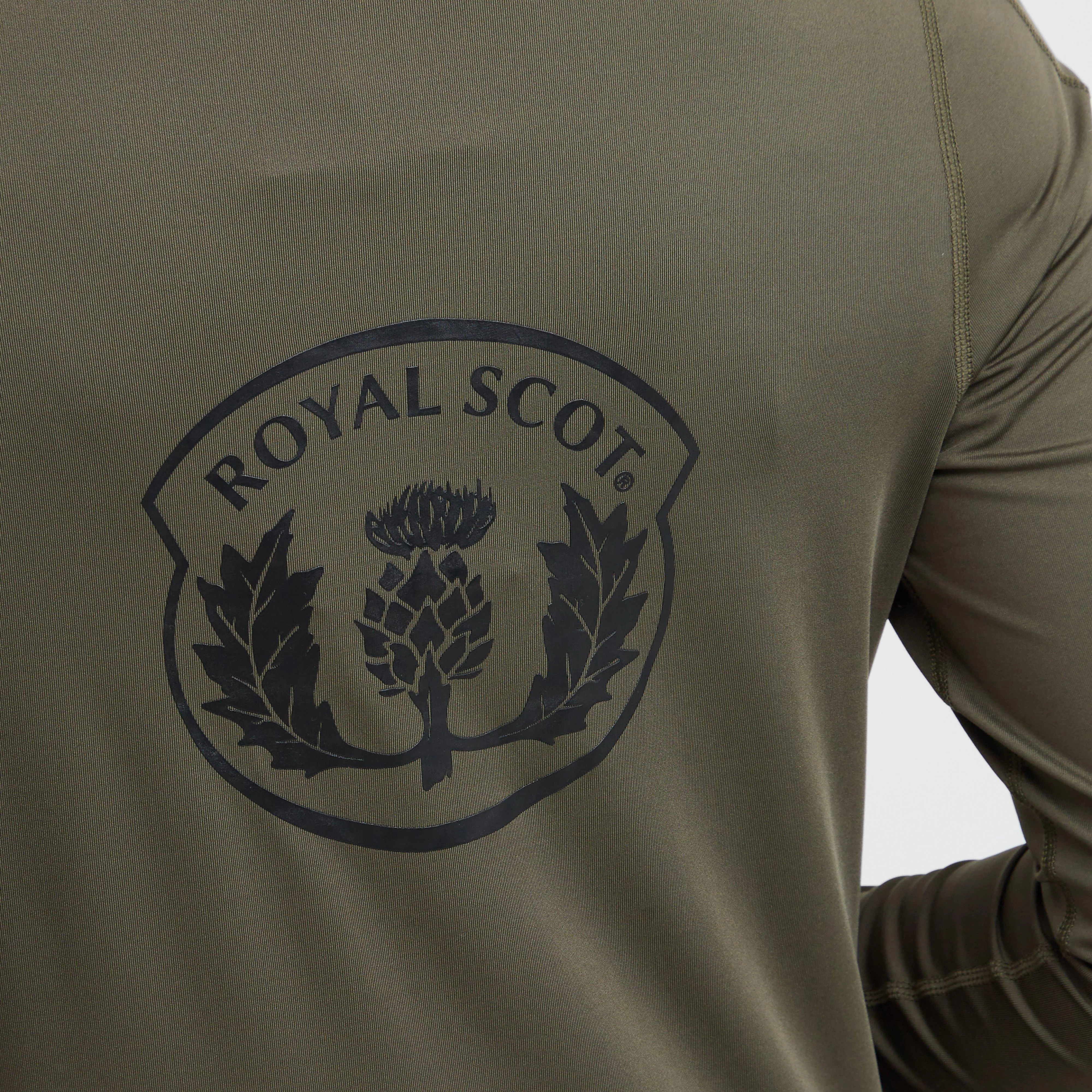 Women's Gracie Long Sleeve Baselayer Top Khaki - Image 7