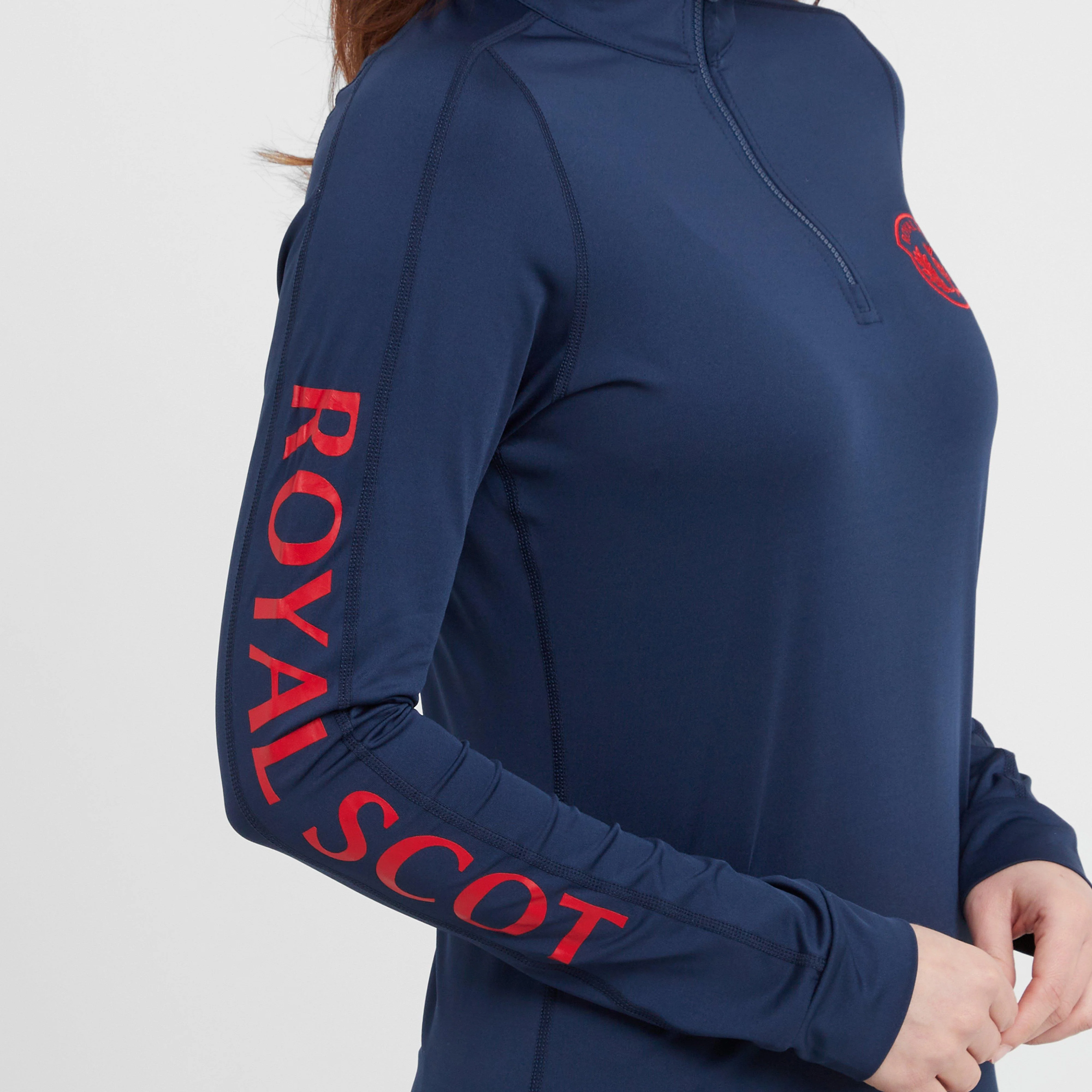 Women's Gracie Long Sleeve Baselayer Top Navy - Image 6