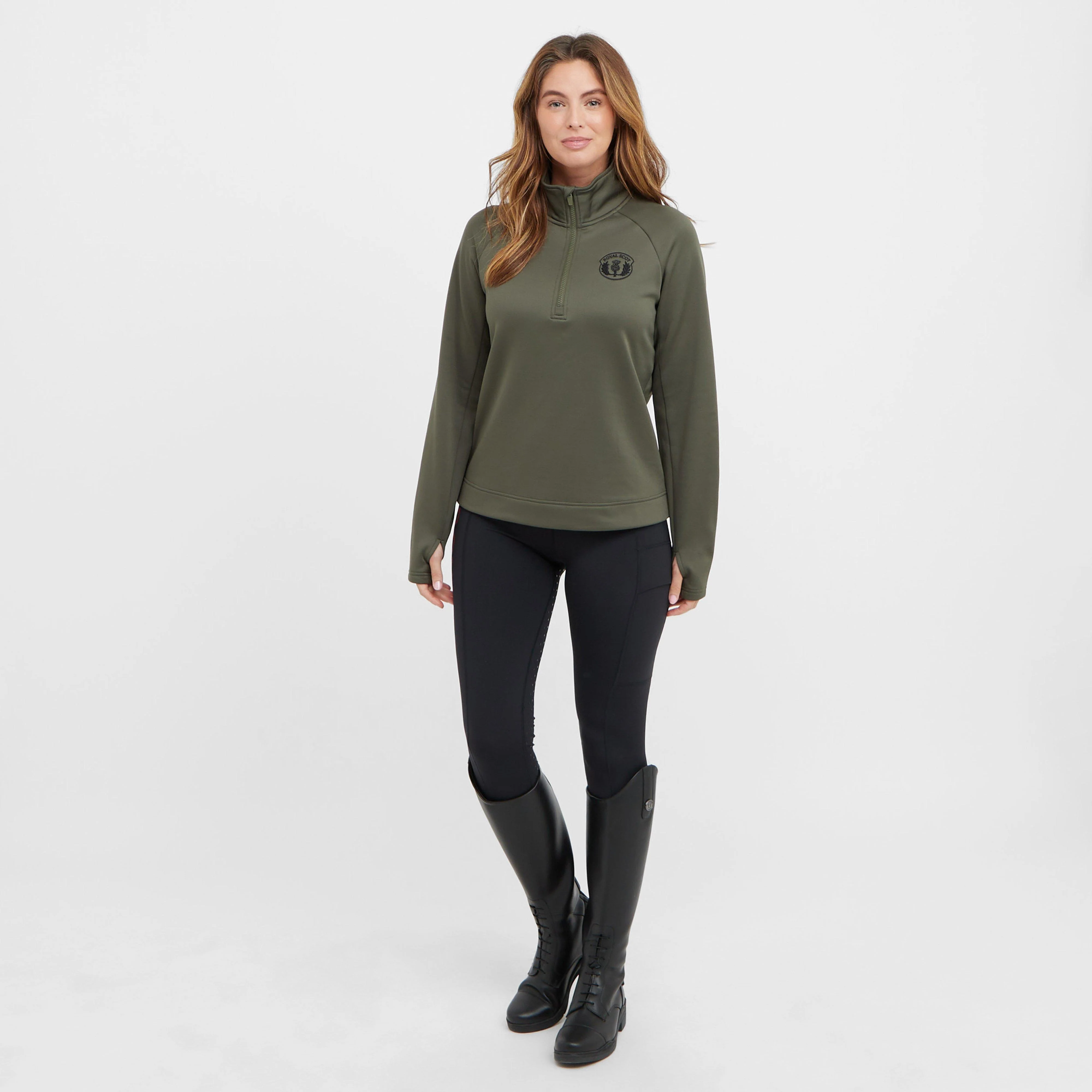 Women’s Katie 1/4 Zip Sweatshirt - Image 3