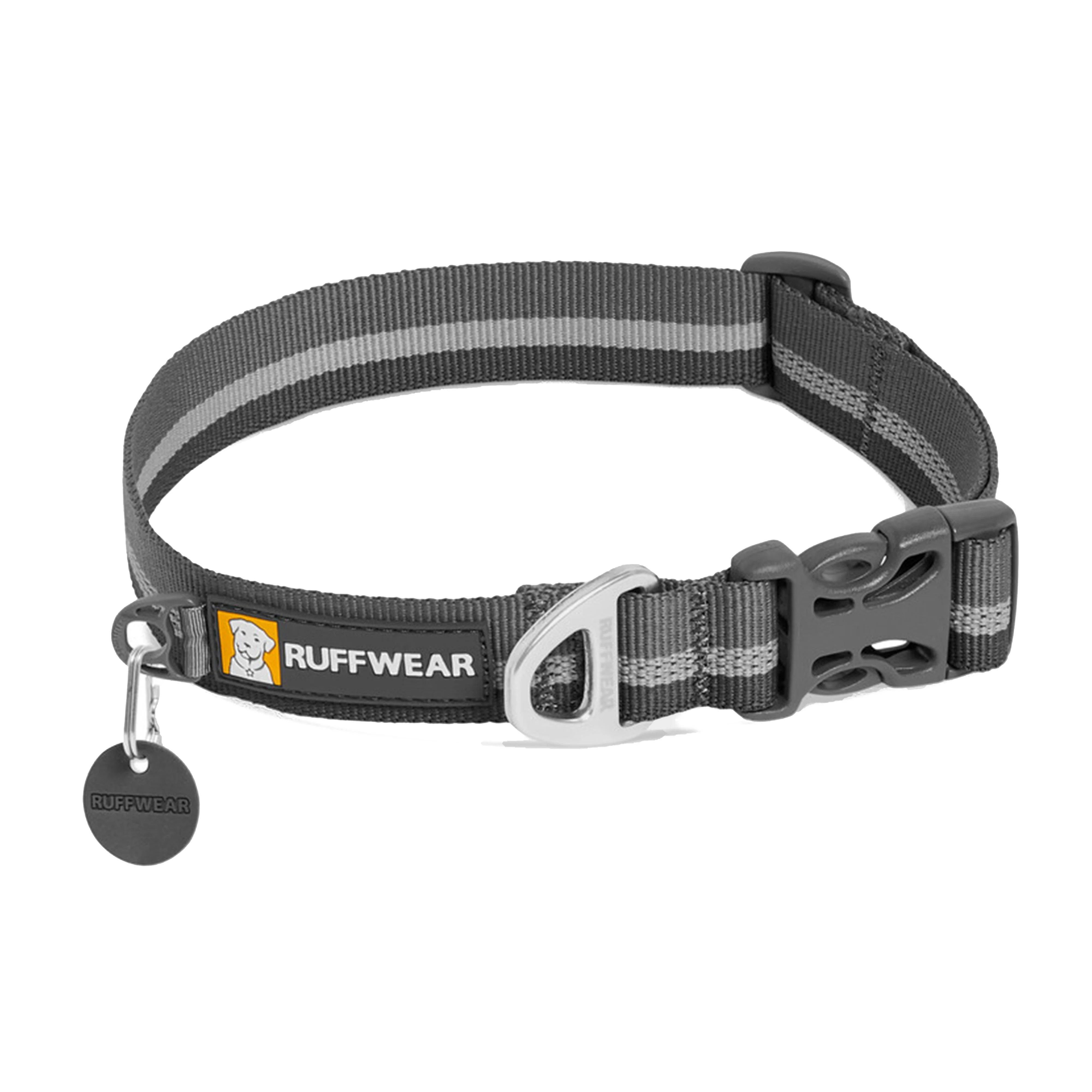 Crag Reflective Dog Collar Grey - Image 4