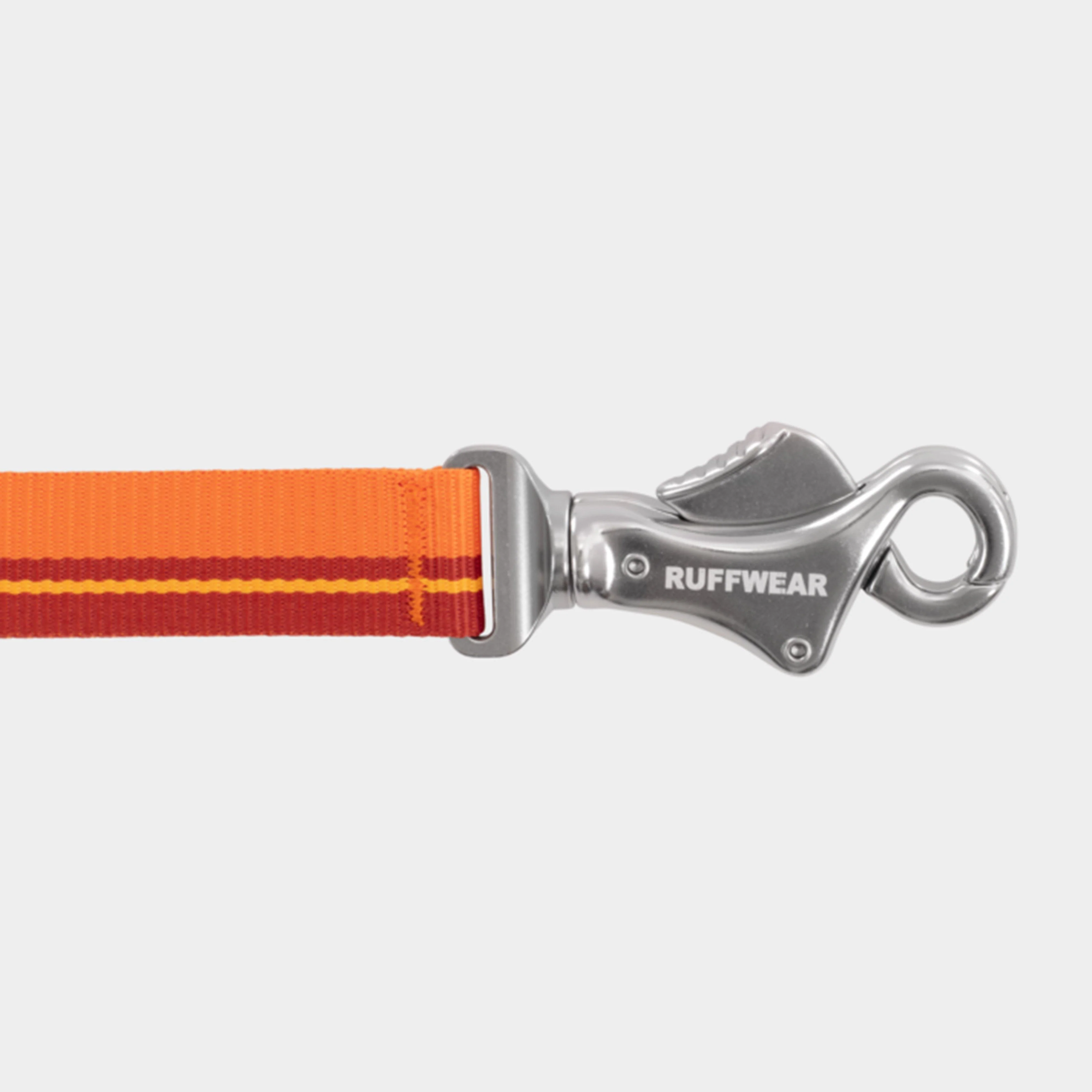 Flat Out Adjustable Dog Lead Orange - Image 2