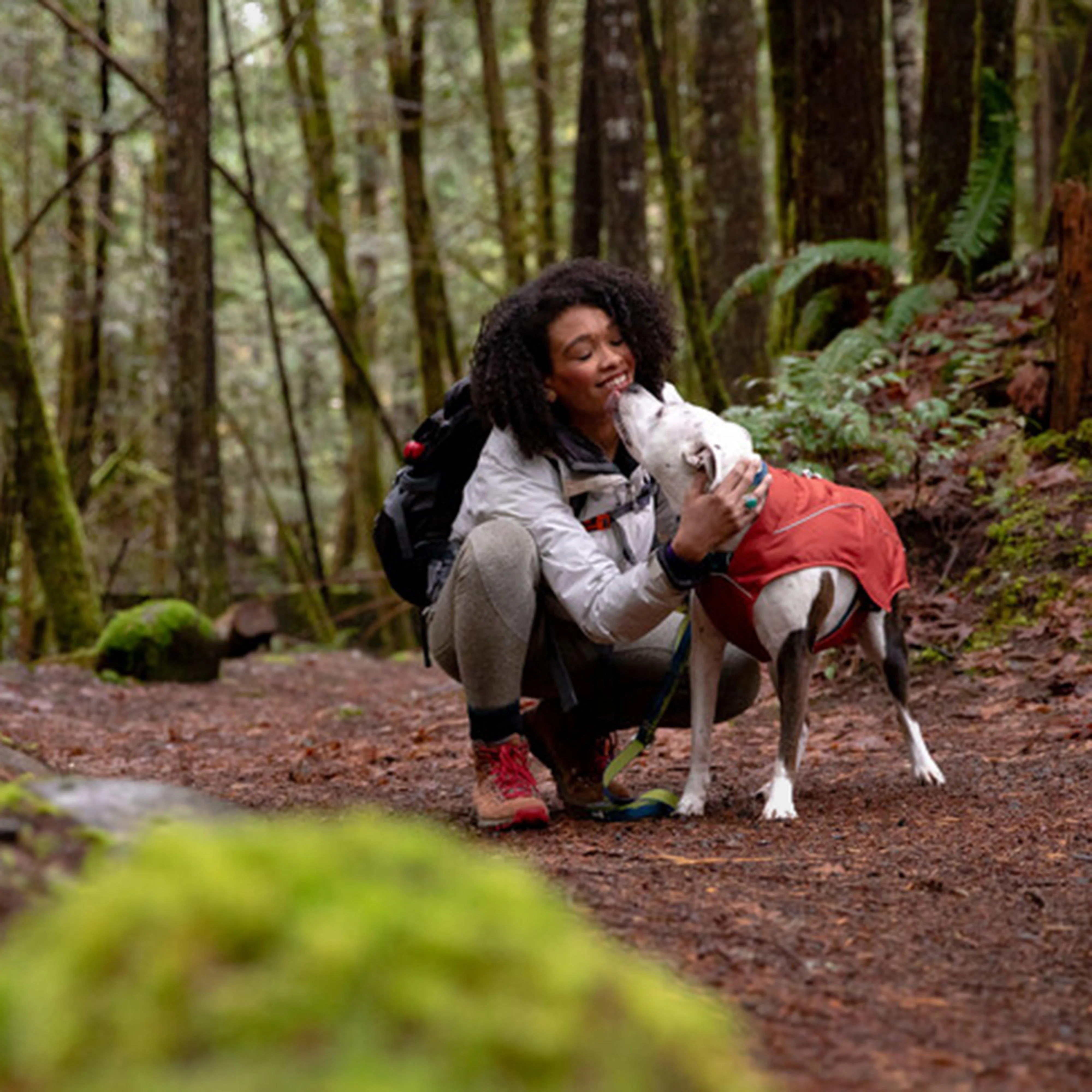 Overcoat Dog Jacket Light Red - Image 5