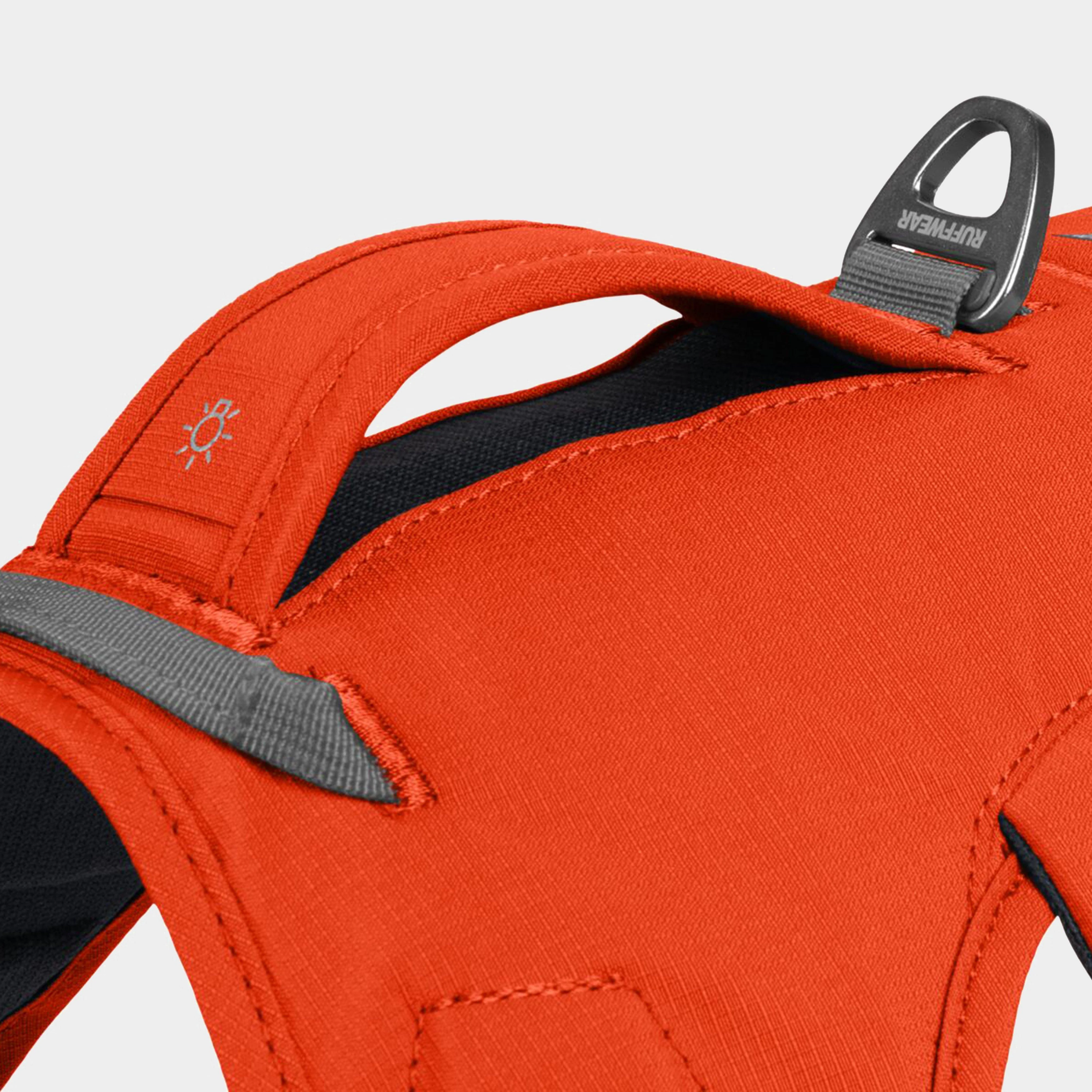 Web Master Dog Harness With Handle Blaze Orange - Image 5