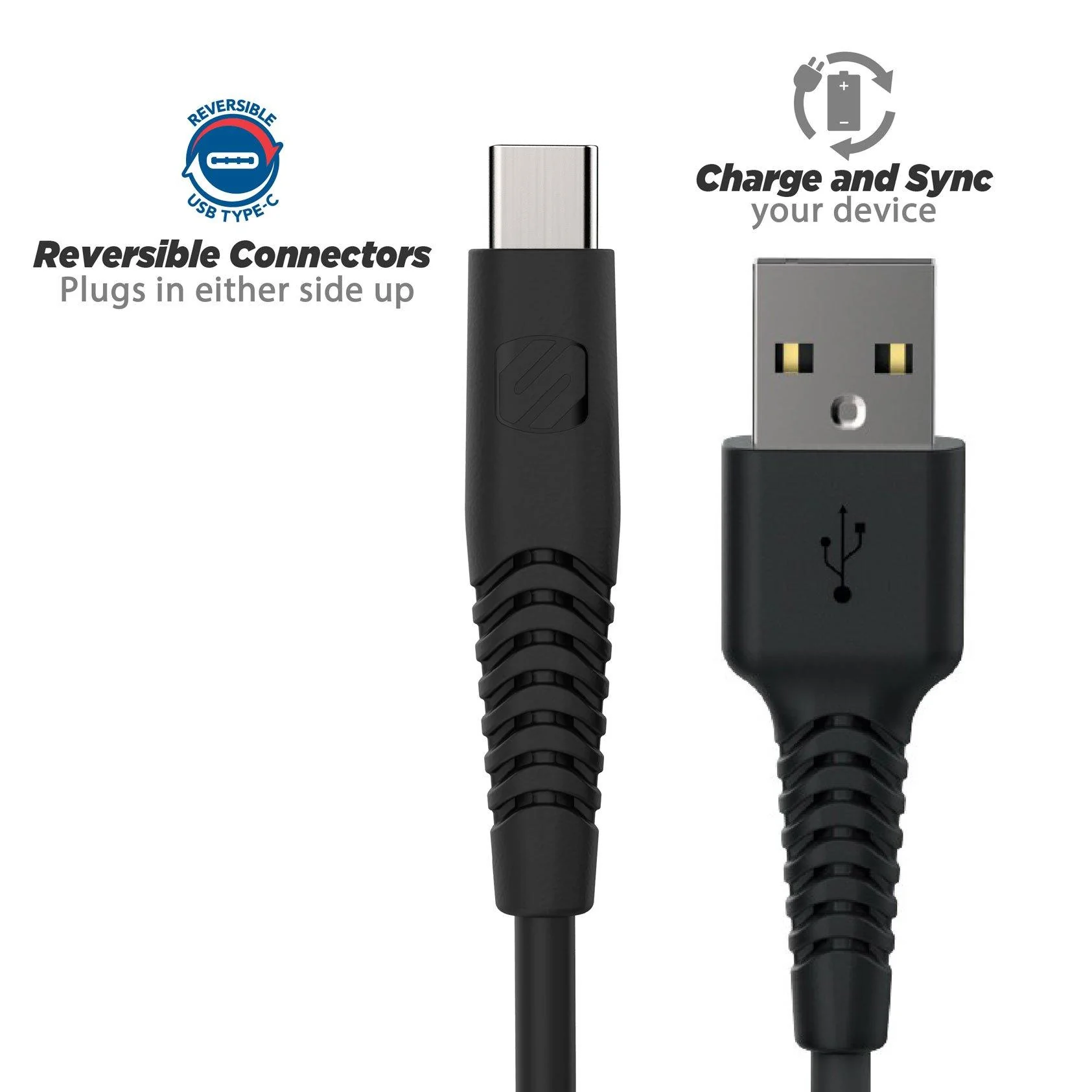 SyncAble HD (USB to Type-C Charge & Sync Heavy Du - Image 2
