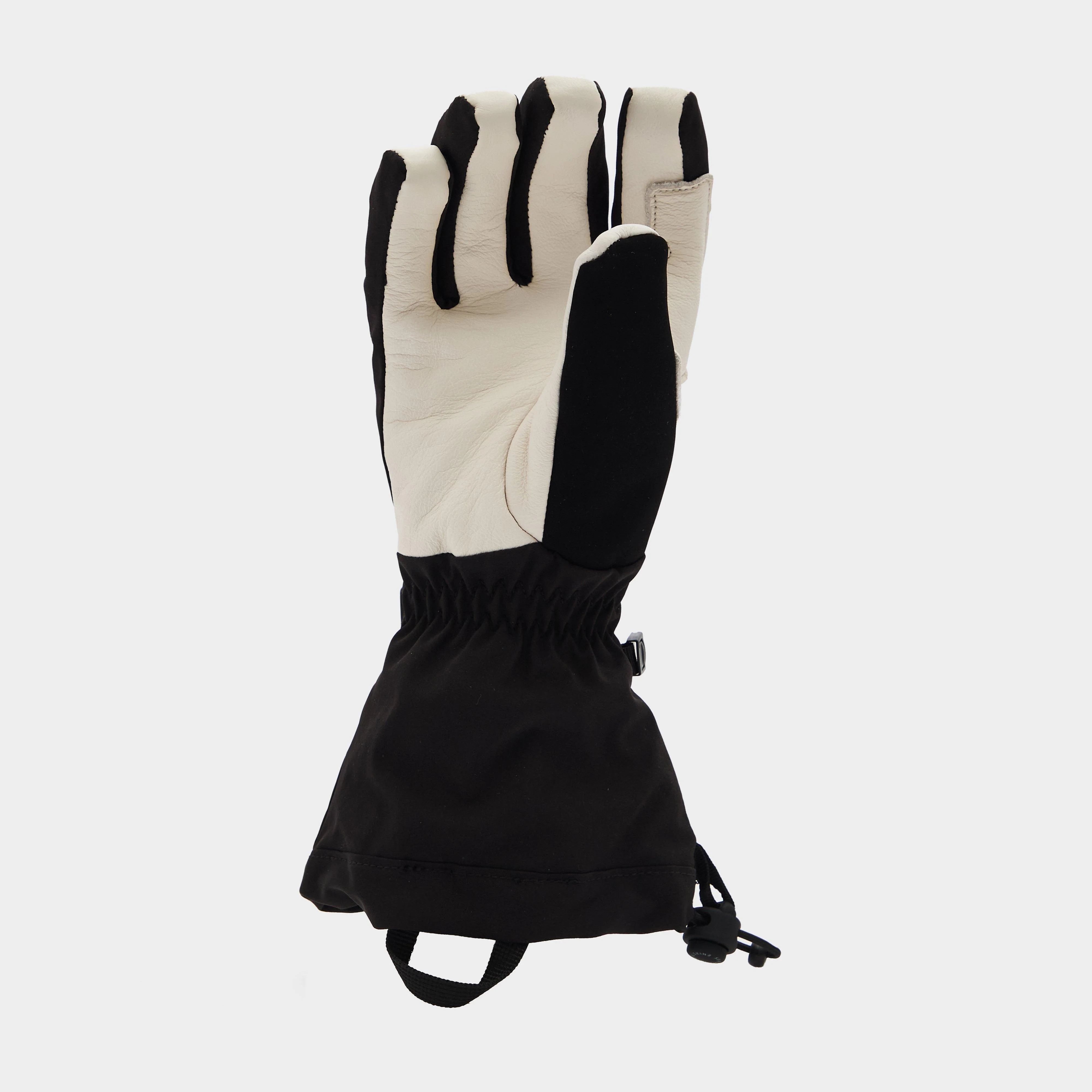 Womens Fransham Waterproof Thermal Ski Gauntlet Gloves Black - Image 2