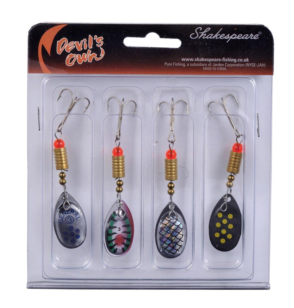 Devil's Own 7g Spinner Selection, 4 pack - Image 2