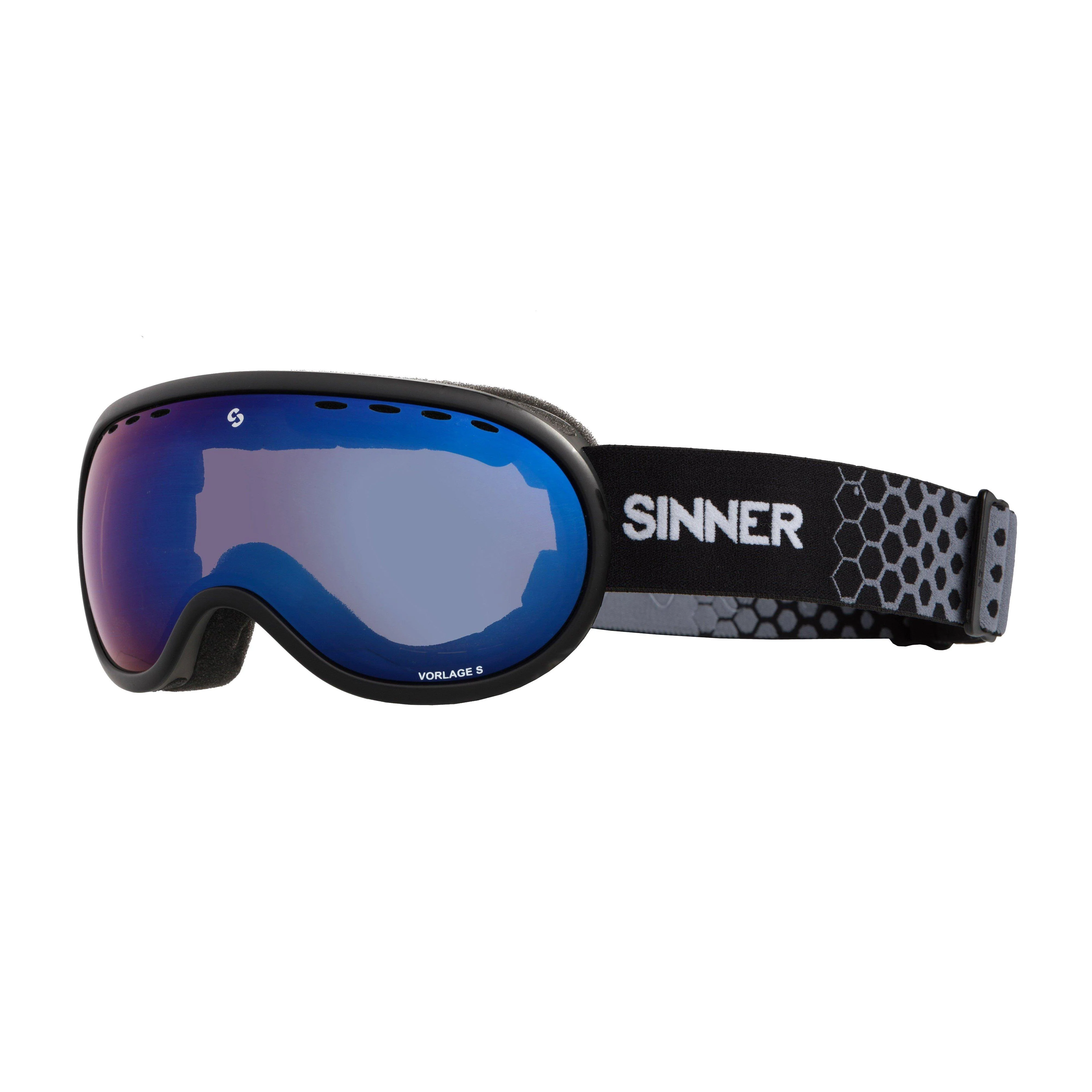 Sinner Vorlage S Blue Mirror Vent Goggles - Image 2