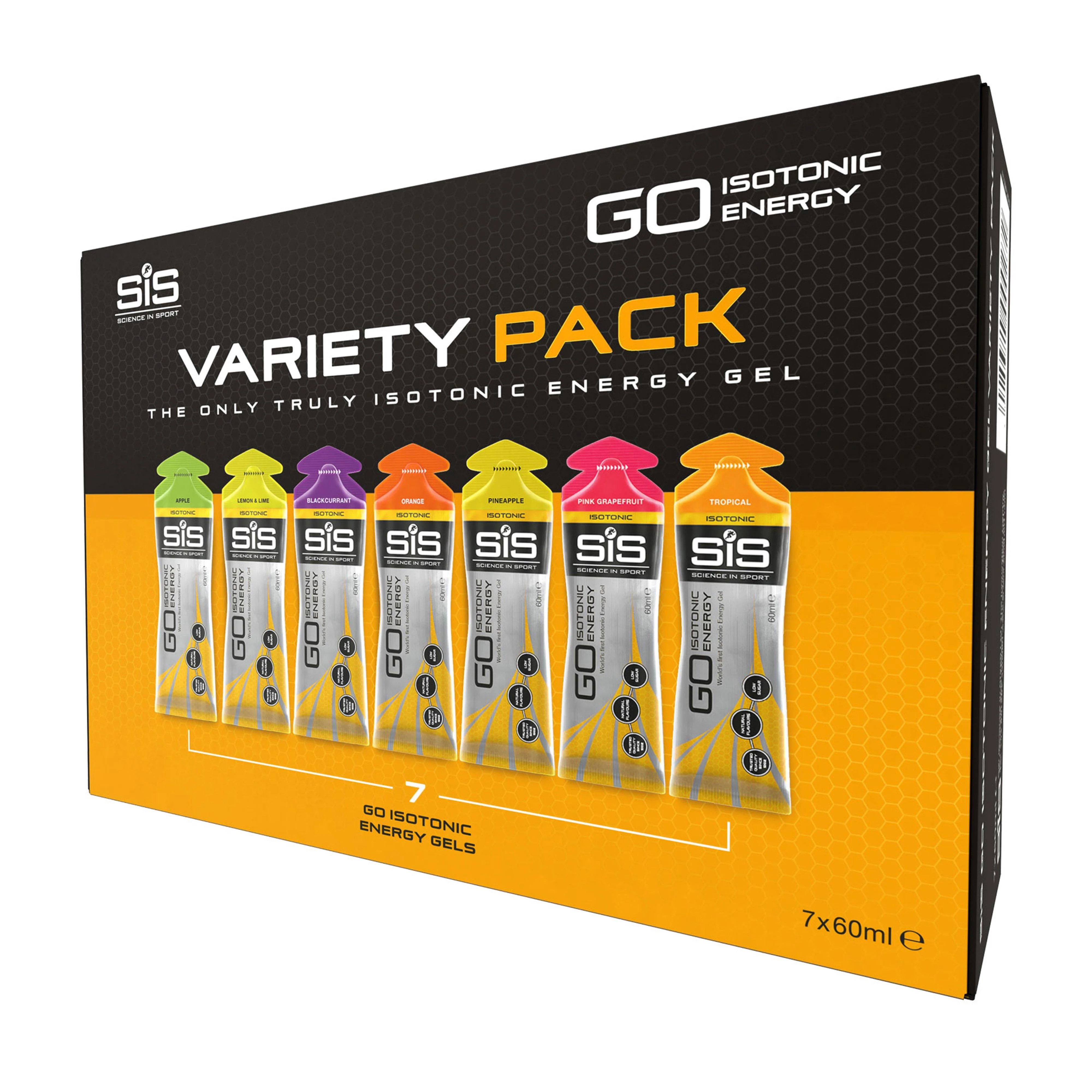 GO Isotonic Gel 7x60ml Variety Pack - Image 3