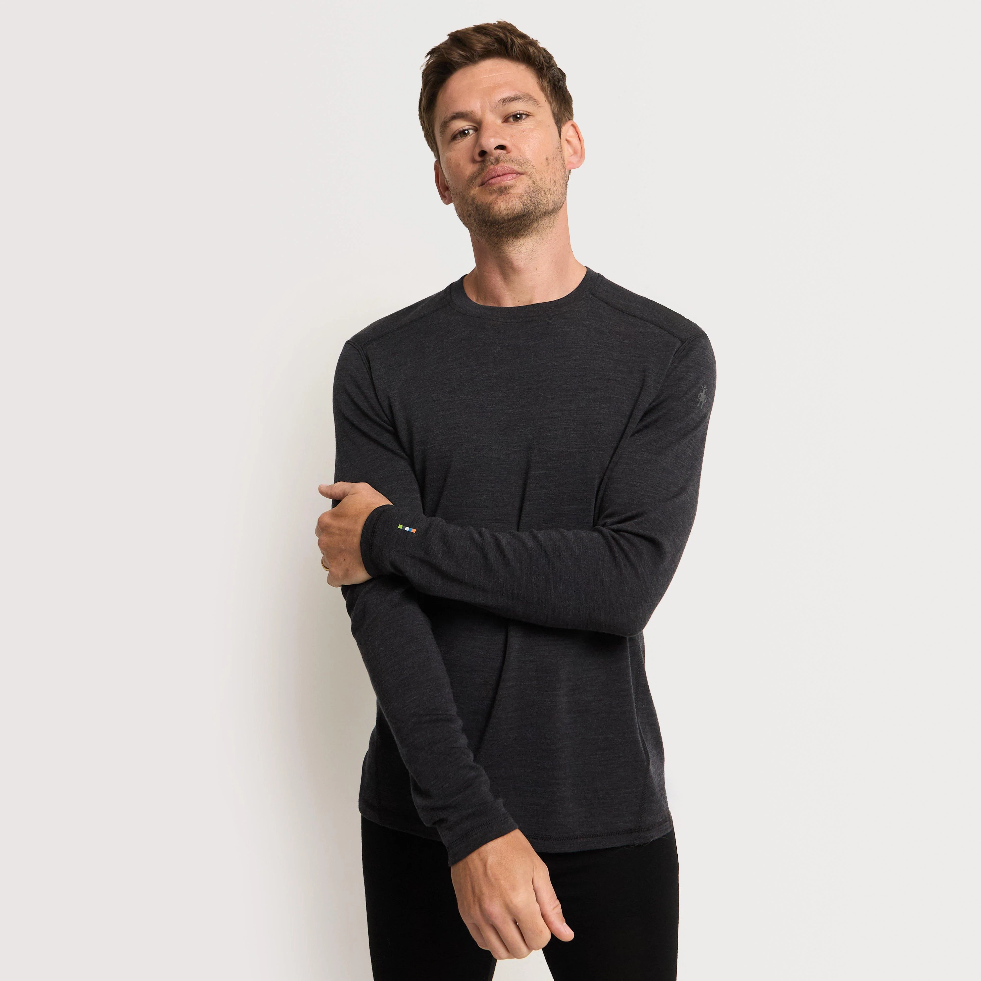 Men's Classic All-Season Merino Base Layer Top - Image 2