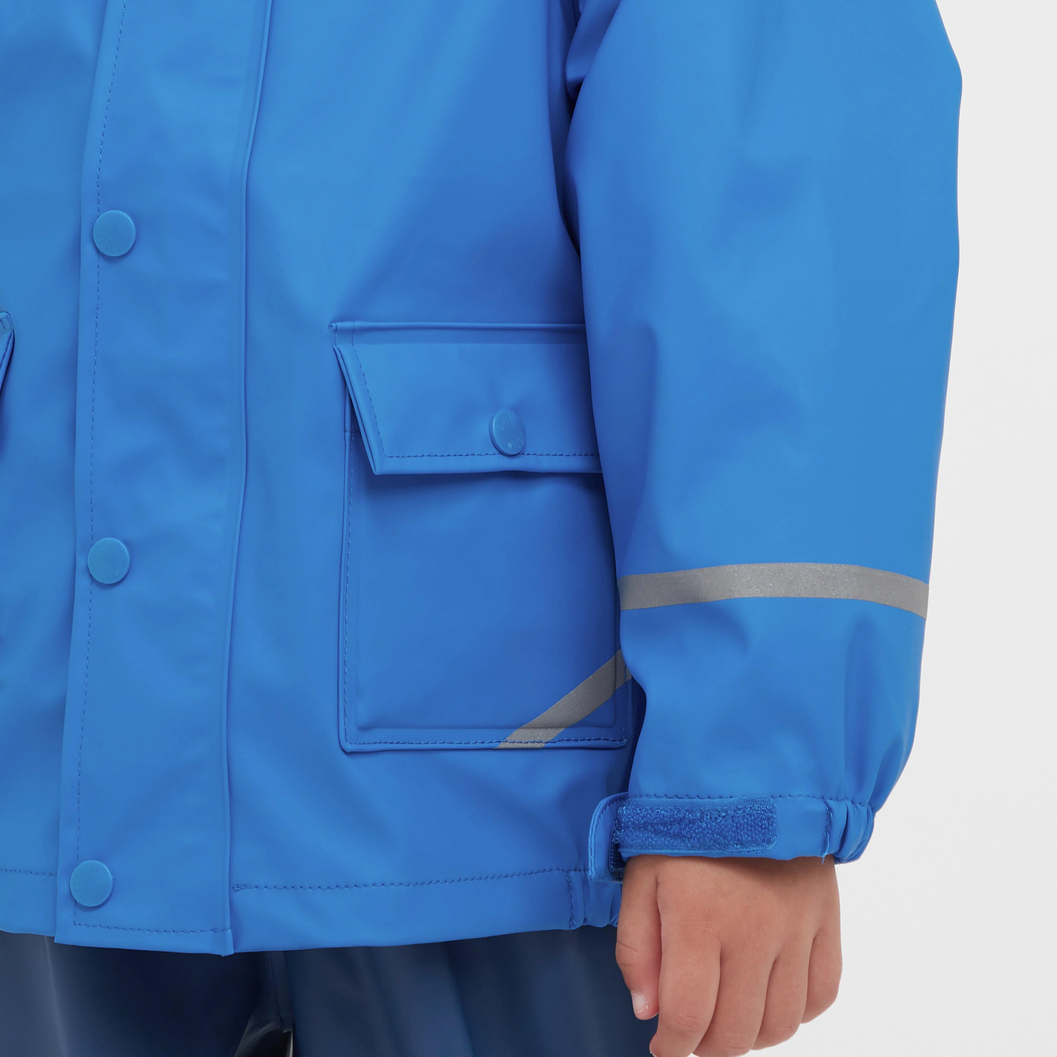 Kids' Forest Ranger PU Waterproof Jacket - Image 7