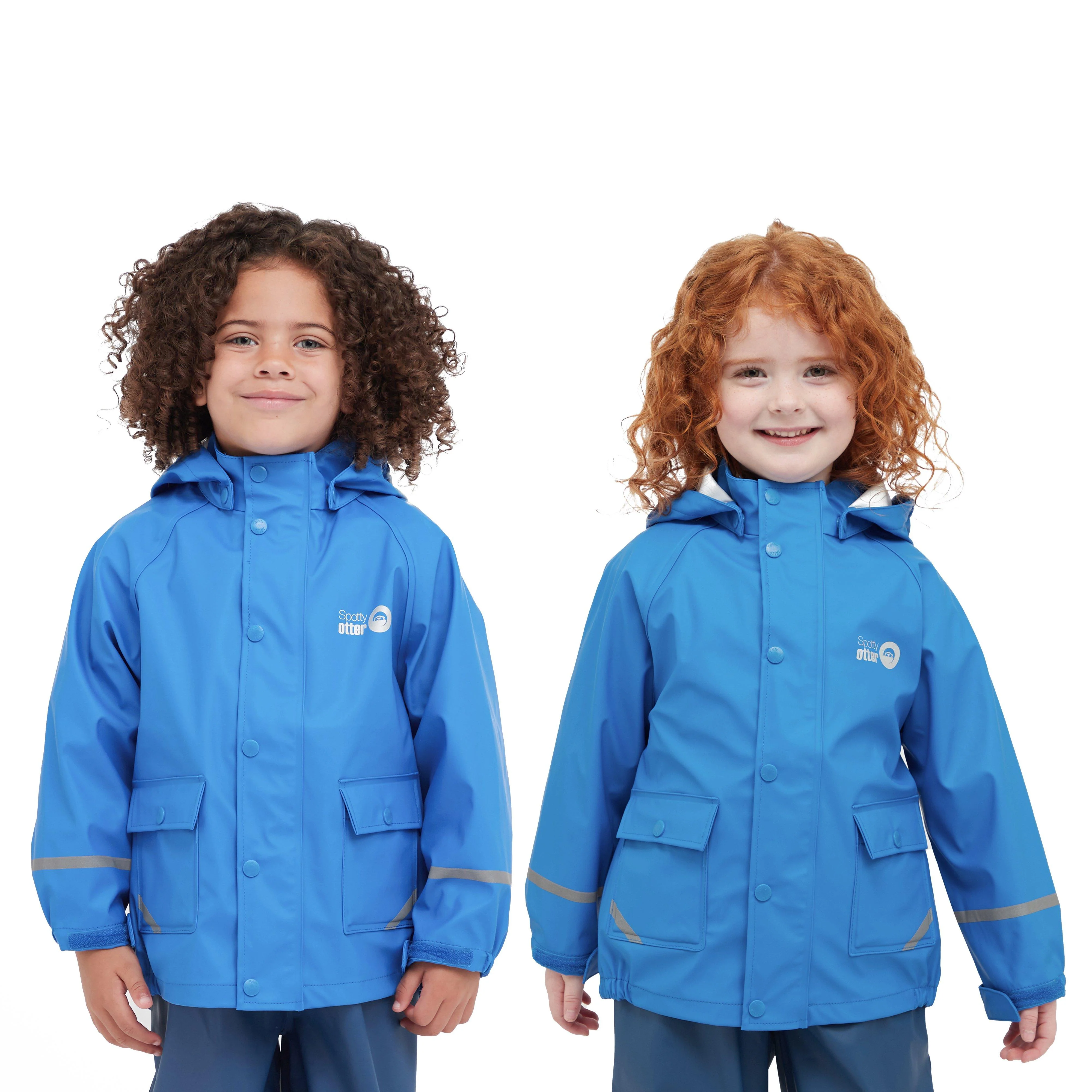 Kids' Forest Ranger PU Waterproof Jacket - Image 9