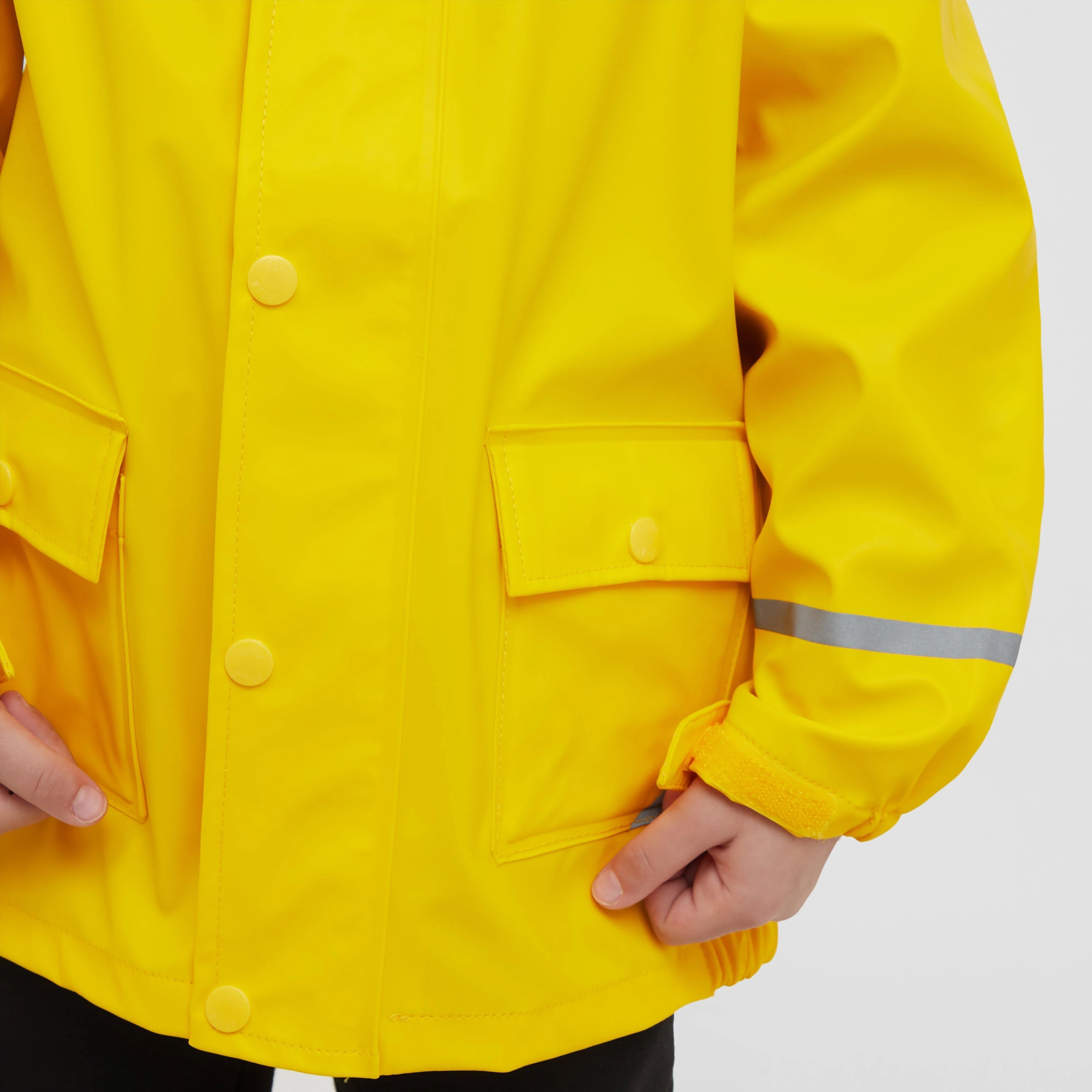 Kids' Forest Ranger PU Waterproof Jacket - Image 7