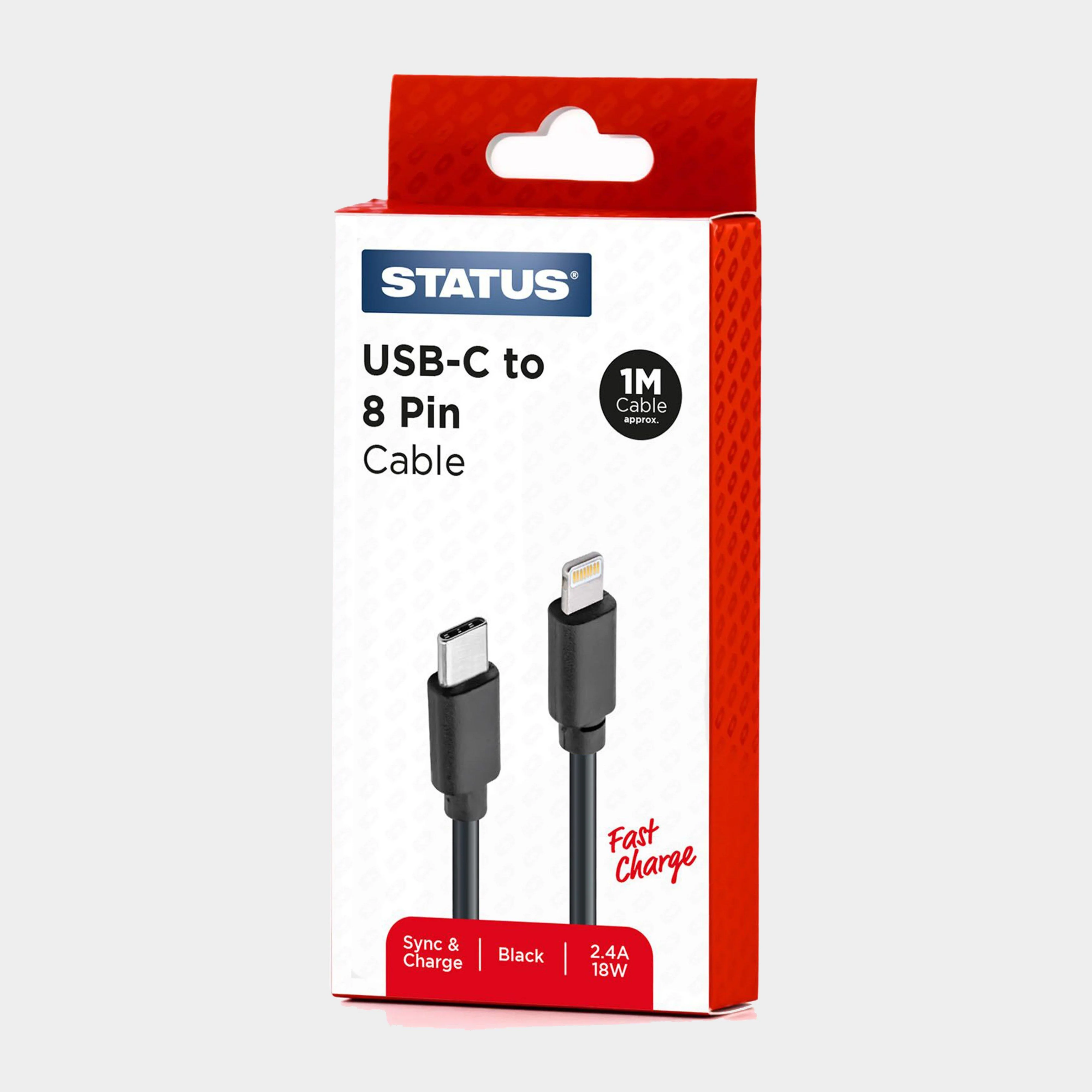 USB-A to 8 Pin Cable 1m - Image 3