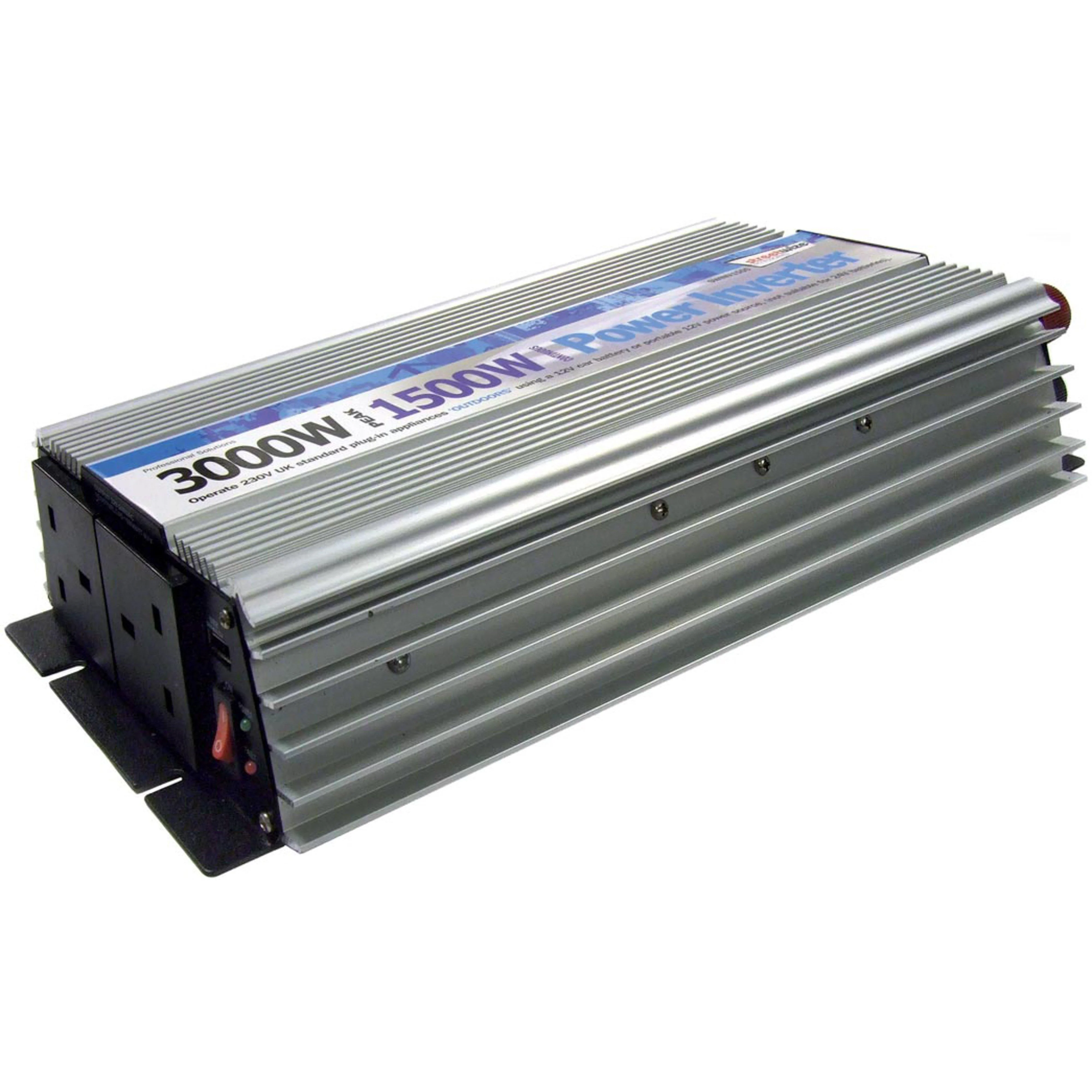 1500 Watt/3000 Watt Peak Power Inverter (with twin - Image 3