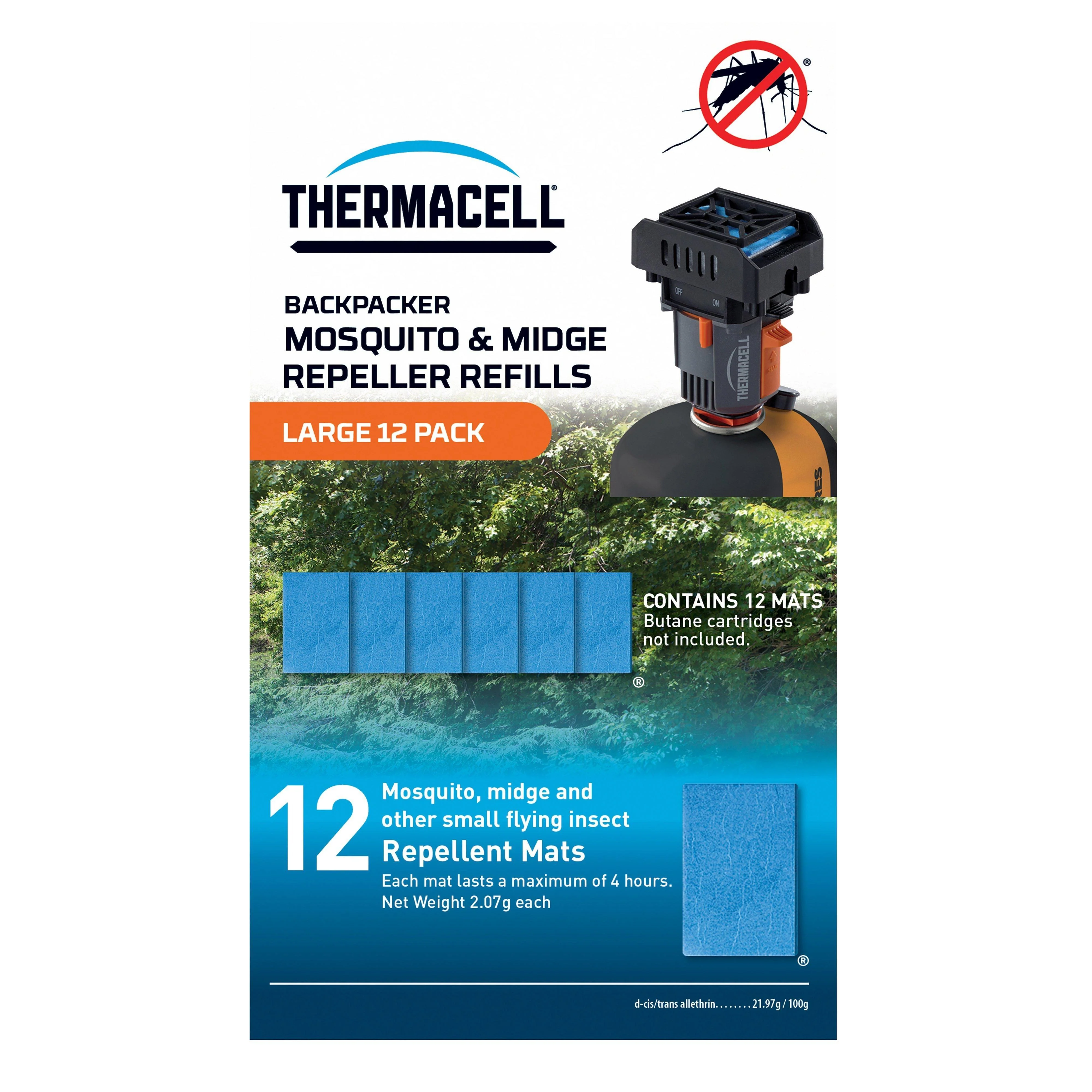 Backpacker Mosquito Repellent Refill Mats – 12 Pack - Image 2