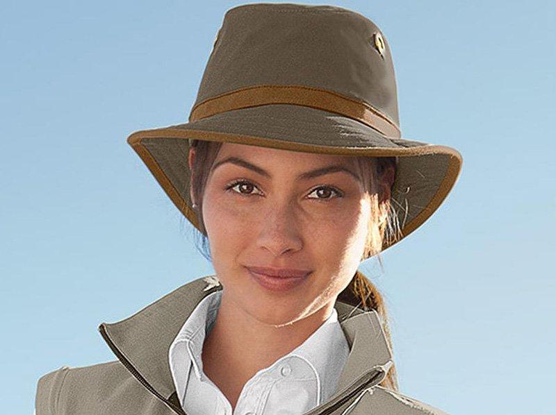 TWC7 Outback Waxed Cotton Hat - Image 2