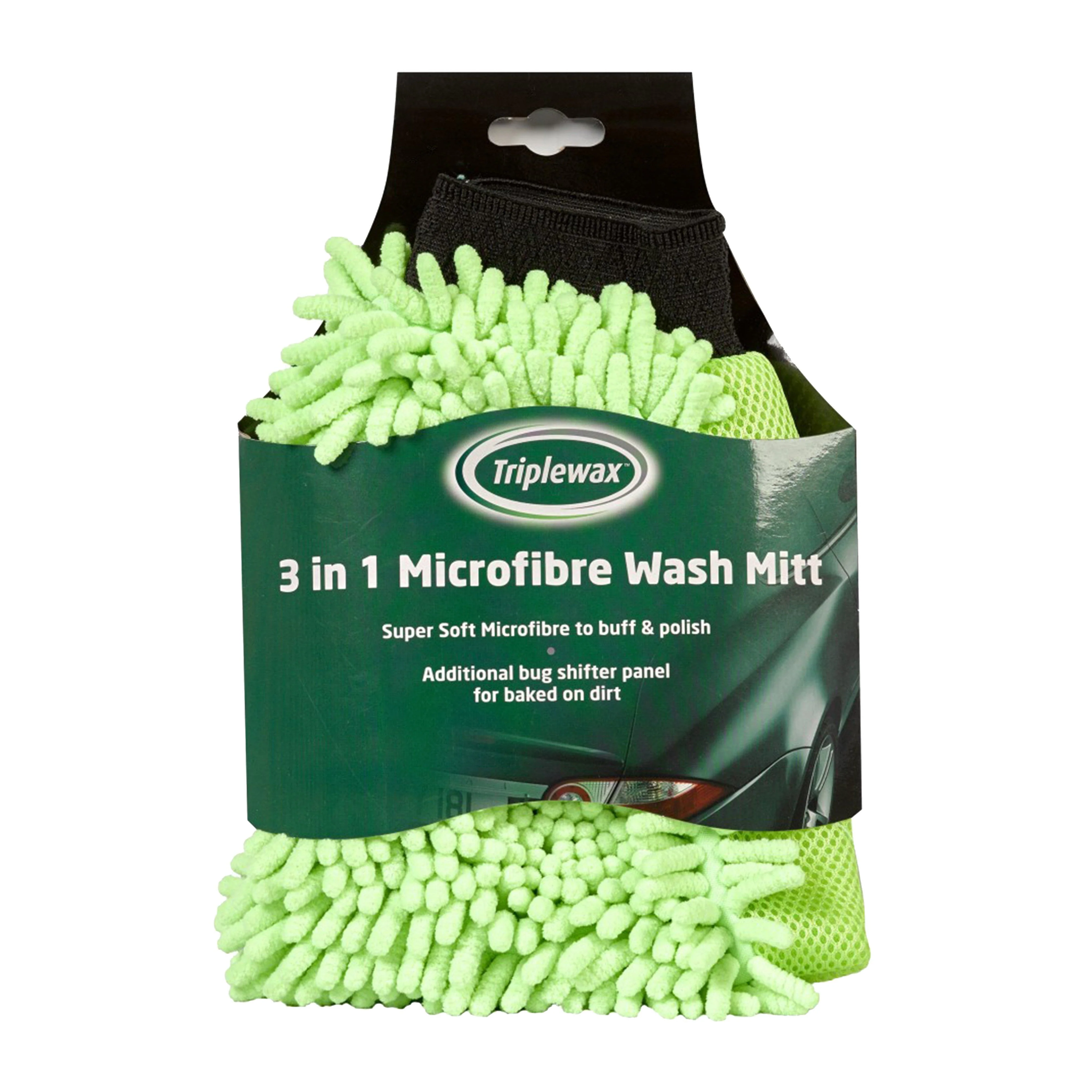 3-in-1 Microfibre Wash Mitt - Image 2