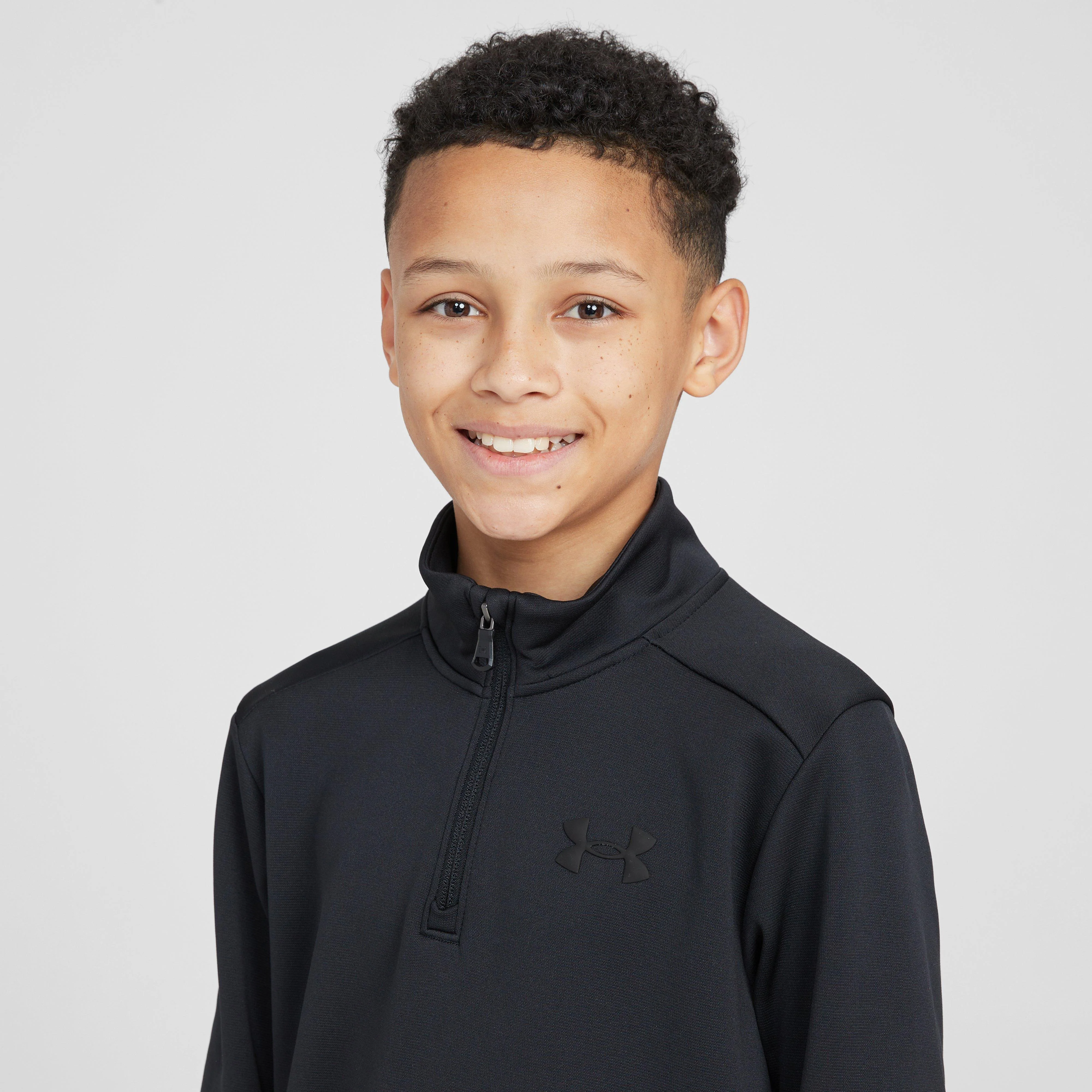 Kids’ UA Armour Fleece® 1/4 Zip Track Top - Image 4