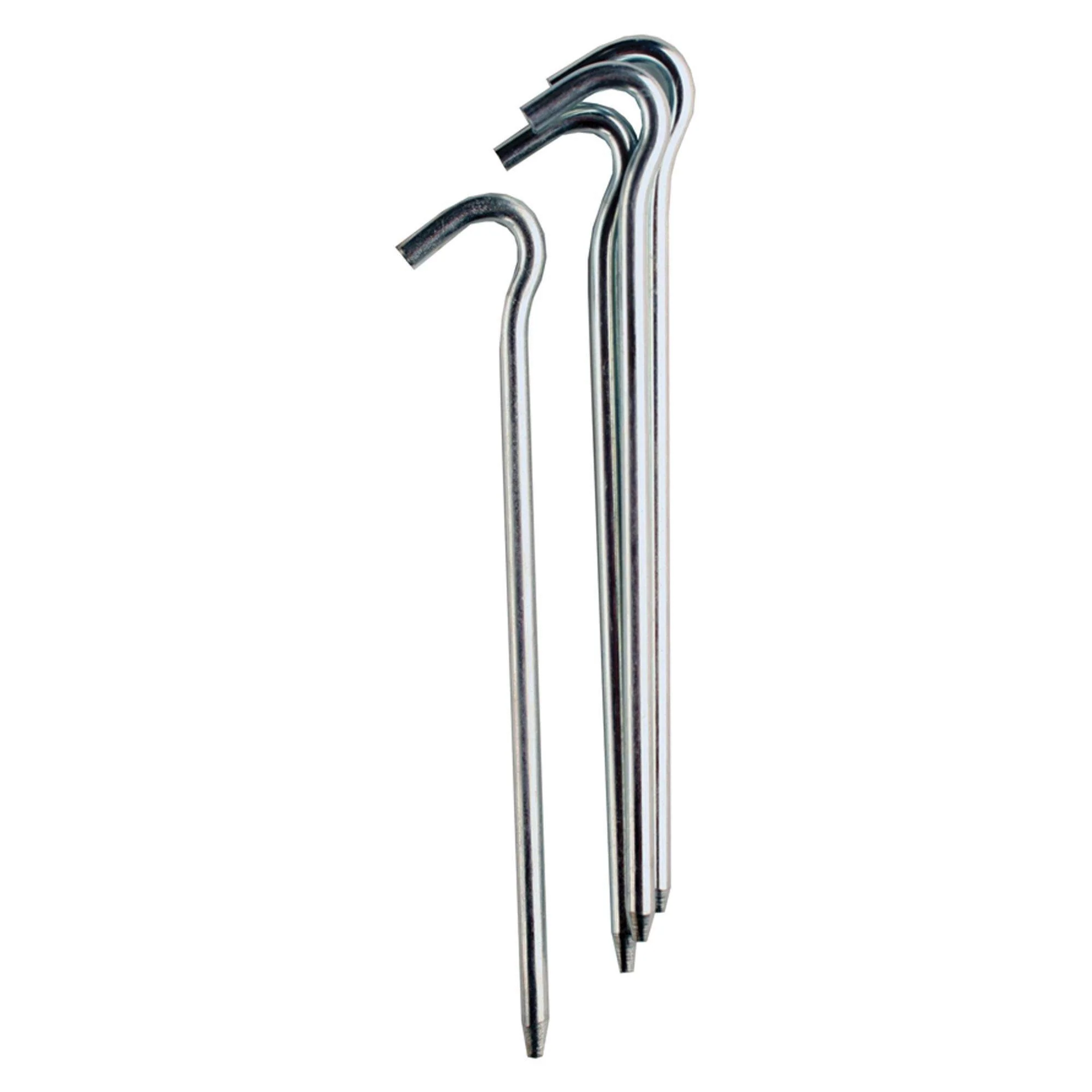 18cm Alloy Tent Pegs - 10 Pack - Image 2