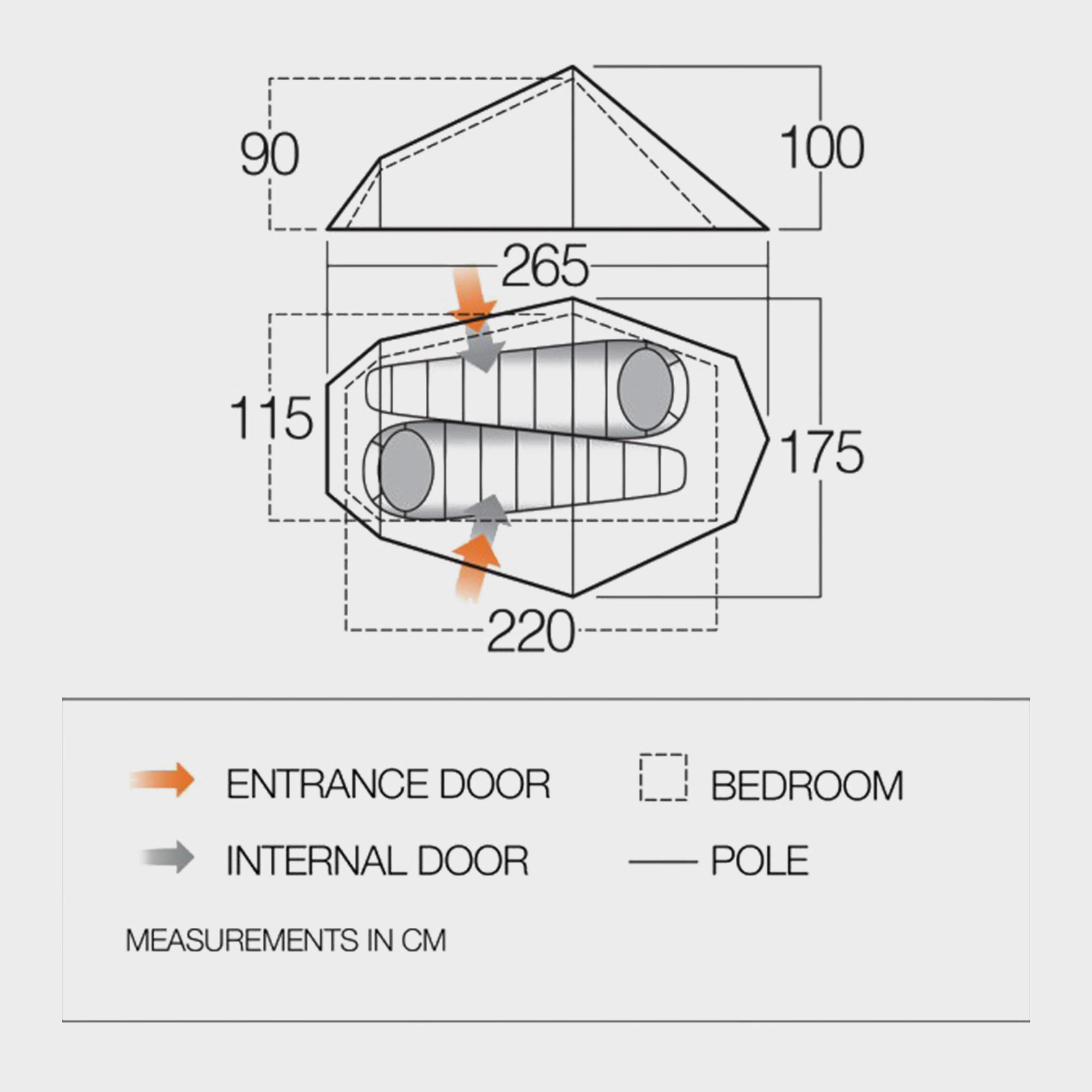 Banshee 200 Pro Backpacking Tent - Image 2