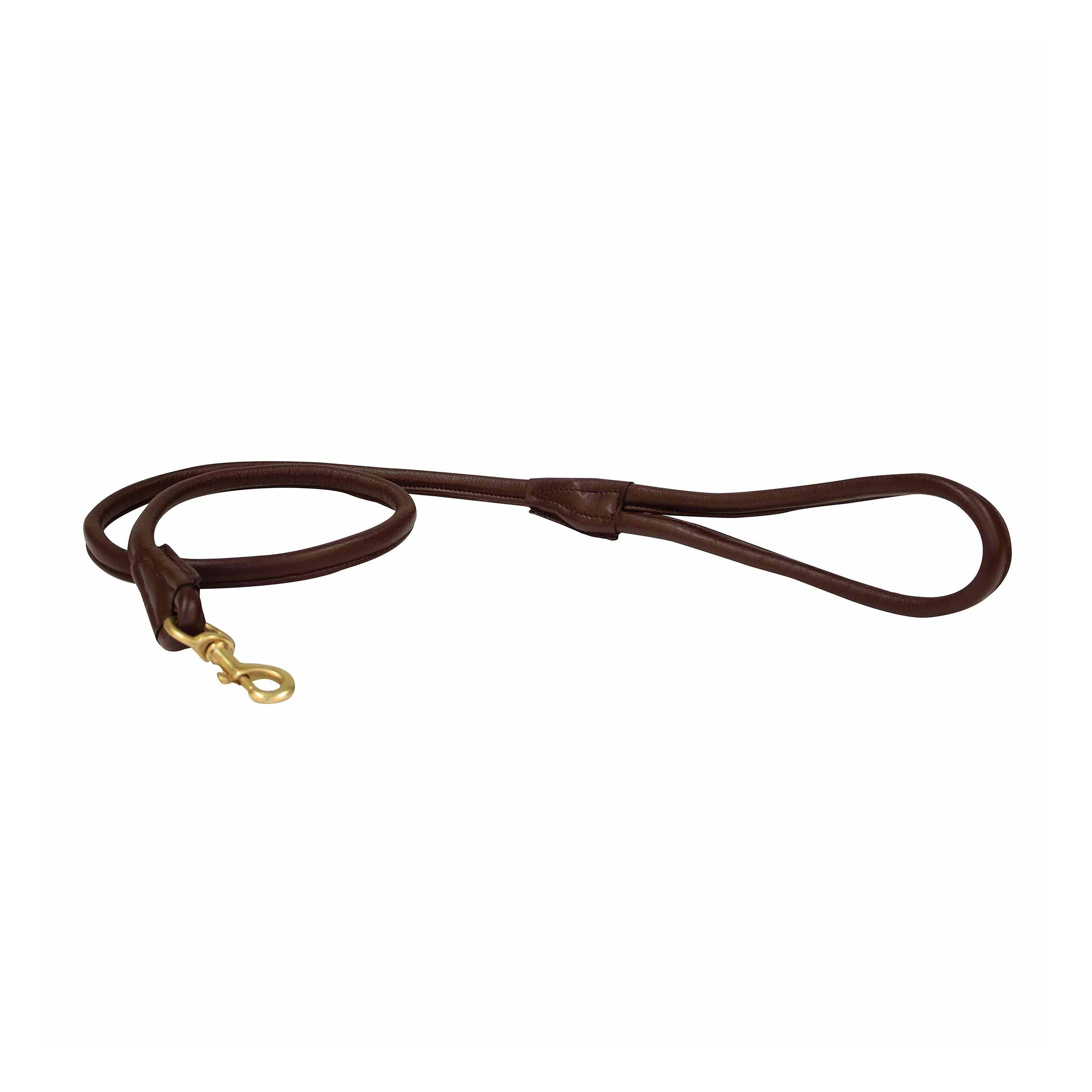 Rolled Leather Dog Lead - Image 3