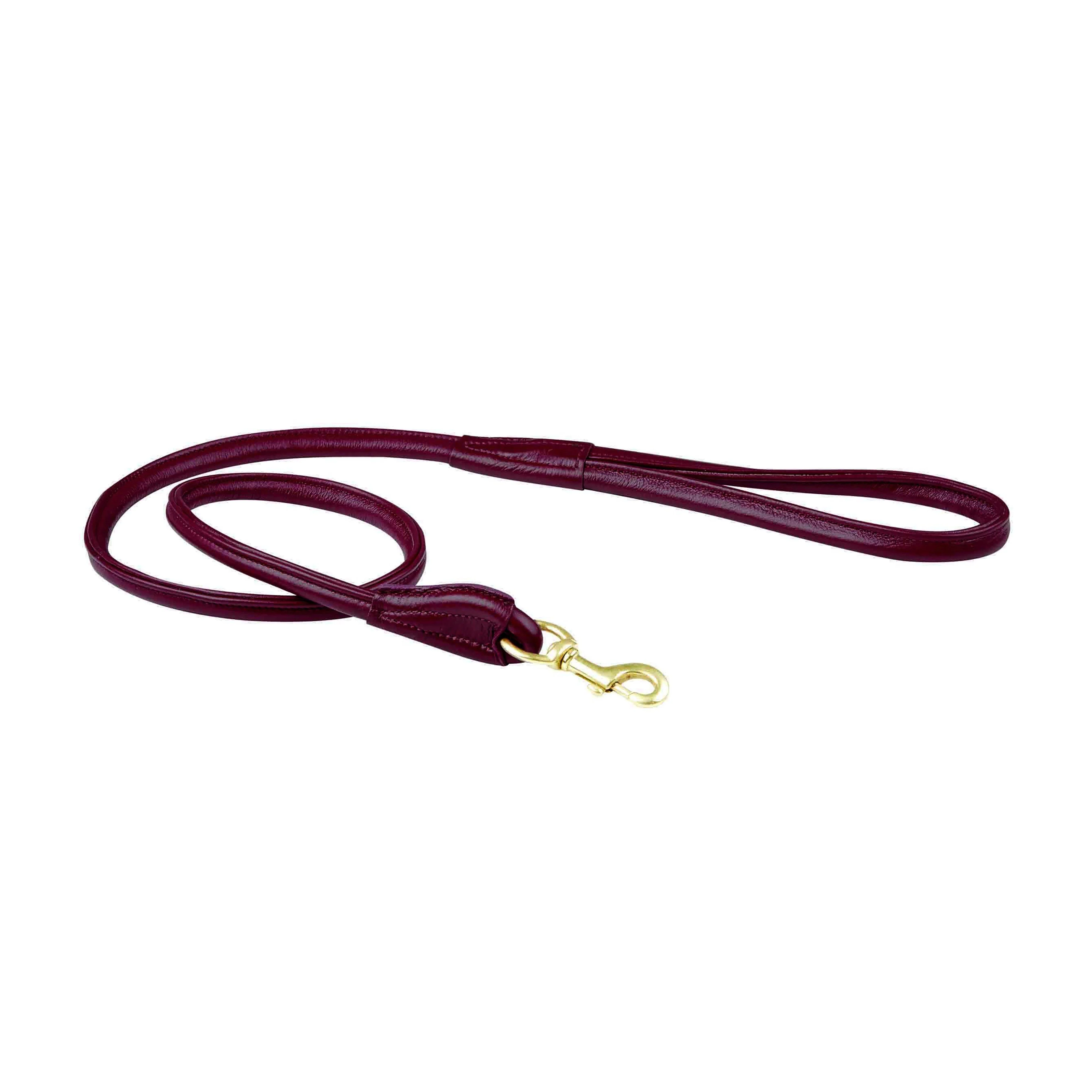 Rolled Leather Dog Lead - Image 3