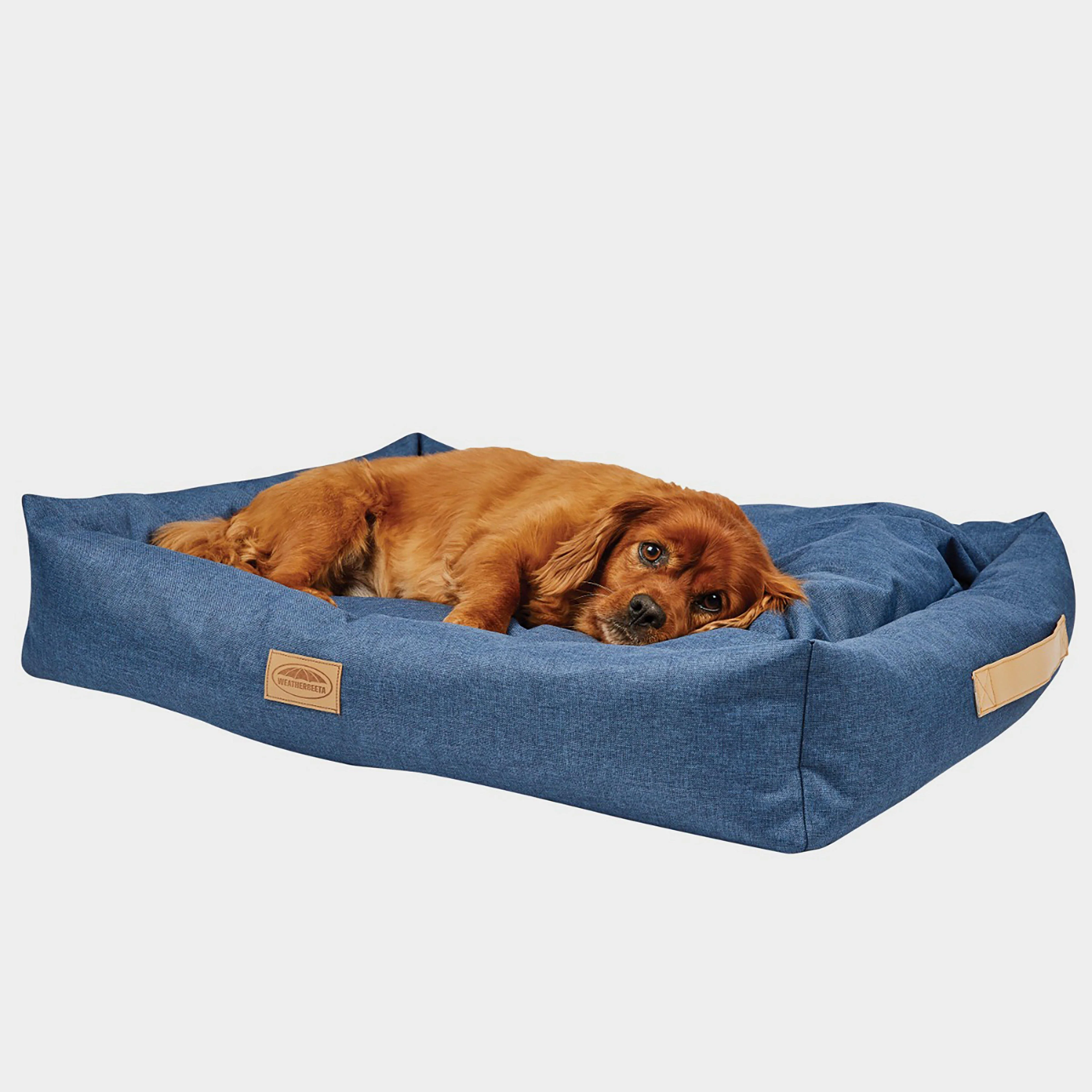 Square Denim Dog Bed - Image 2