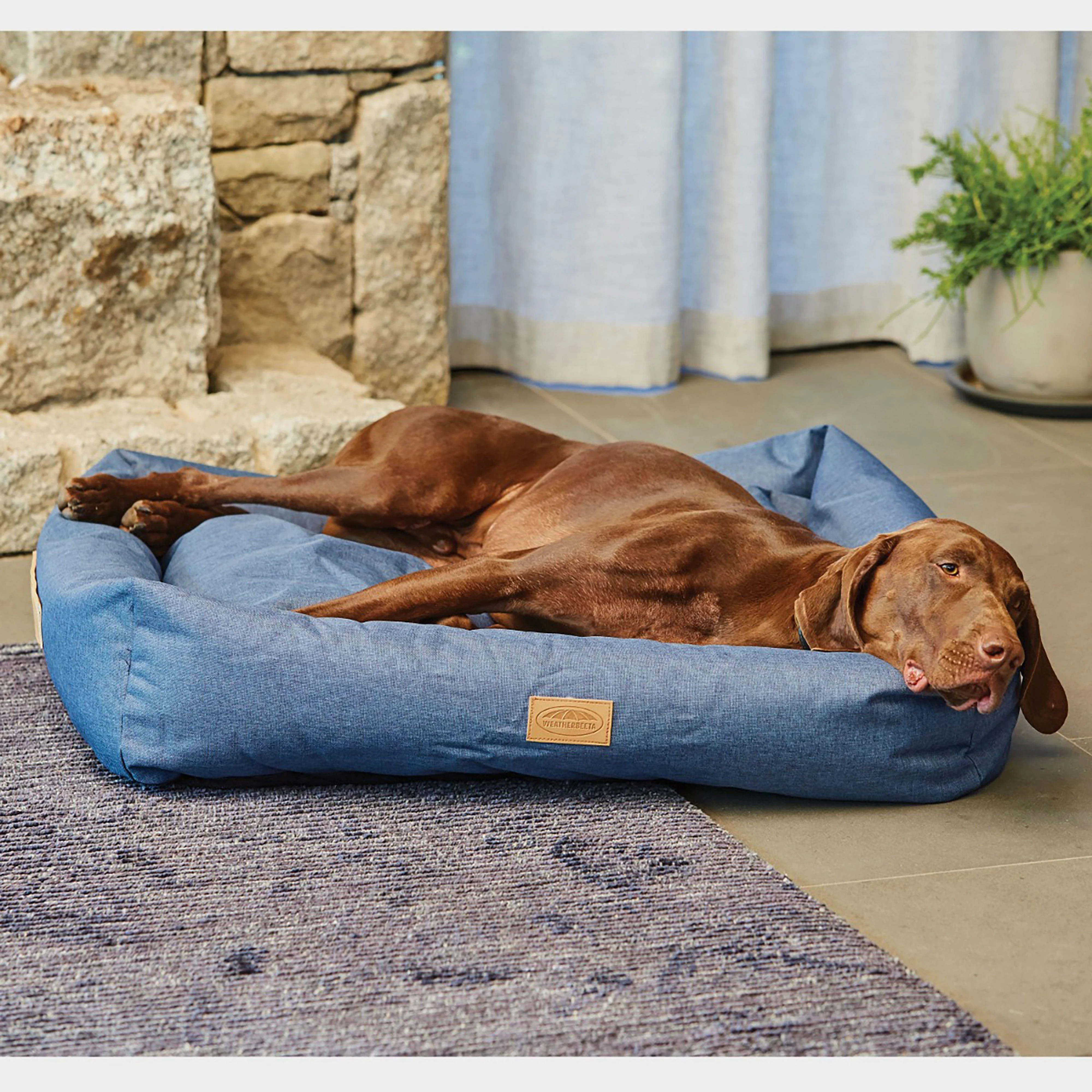 Square Denim Dog Bed - Image 4