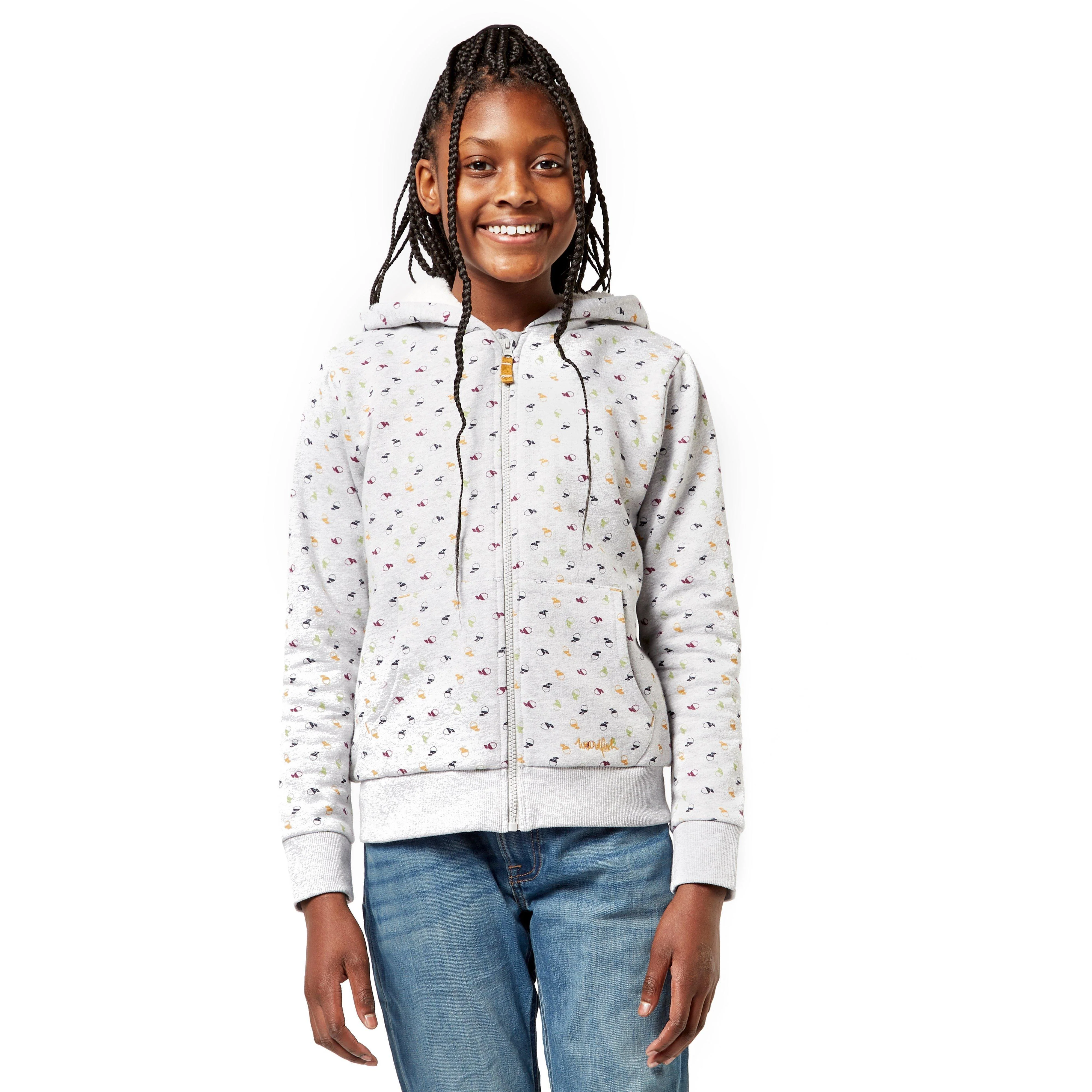 Kids' Plume Full Zip Fur Lined Hoodie - Image 3