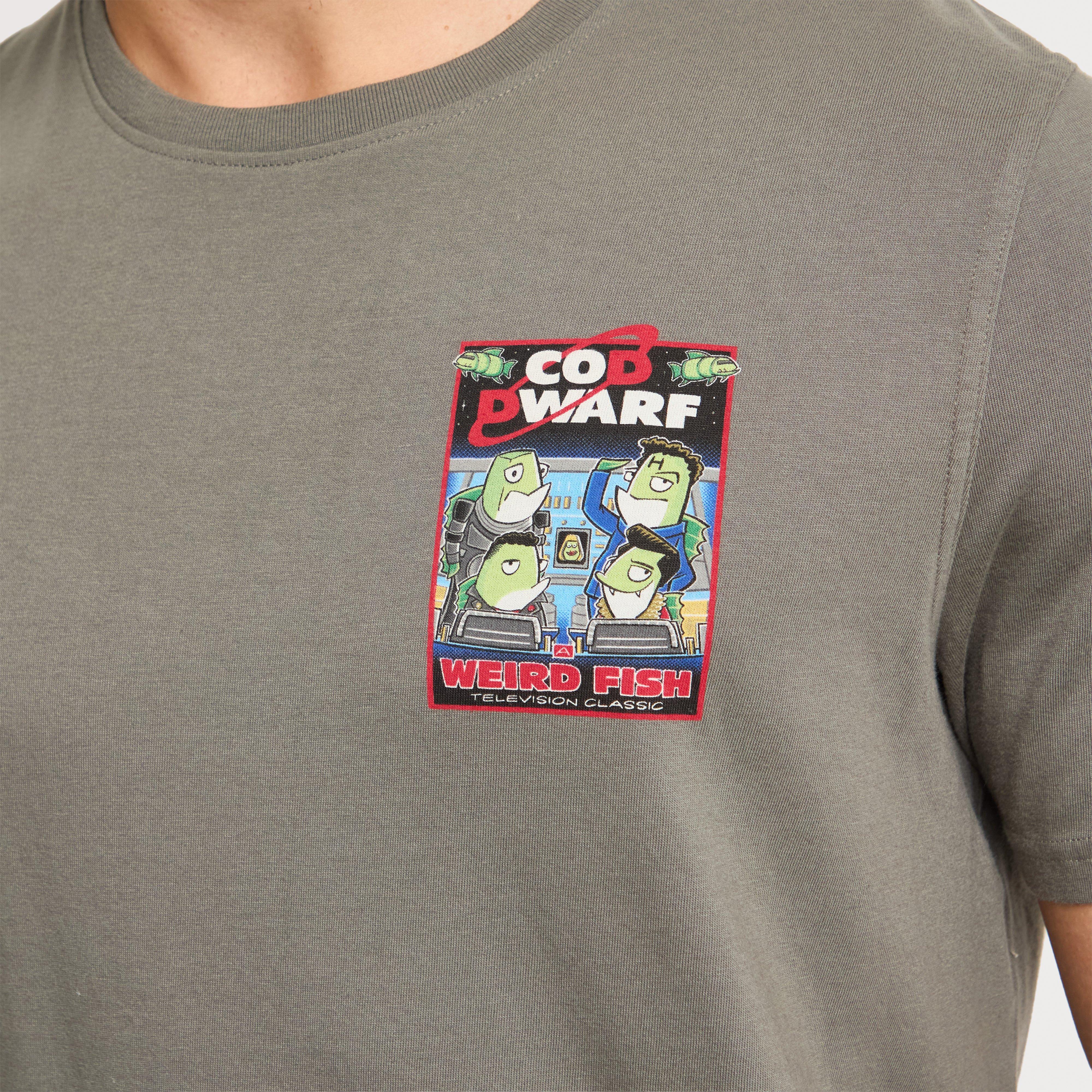 Men’s Cod Dwarf Back Print Artist T-Shirt - Image 4
