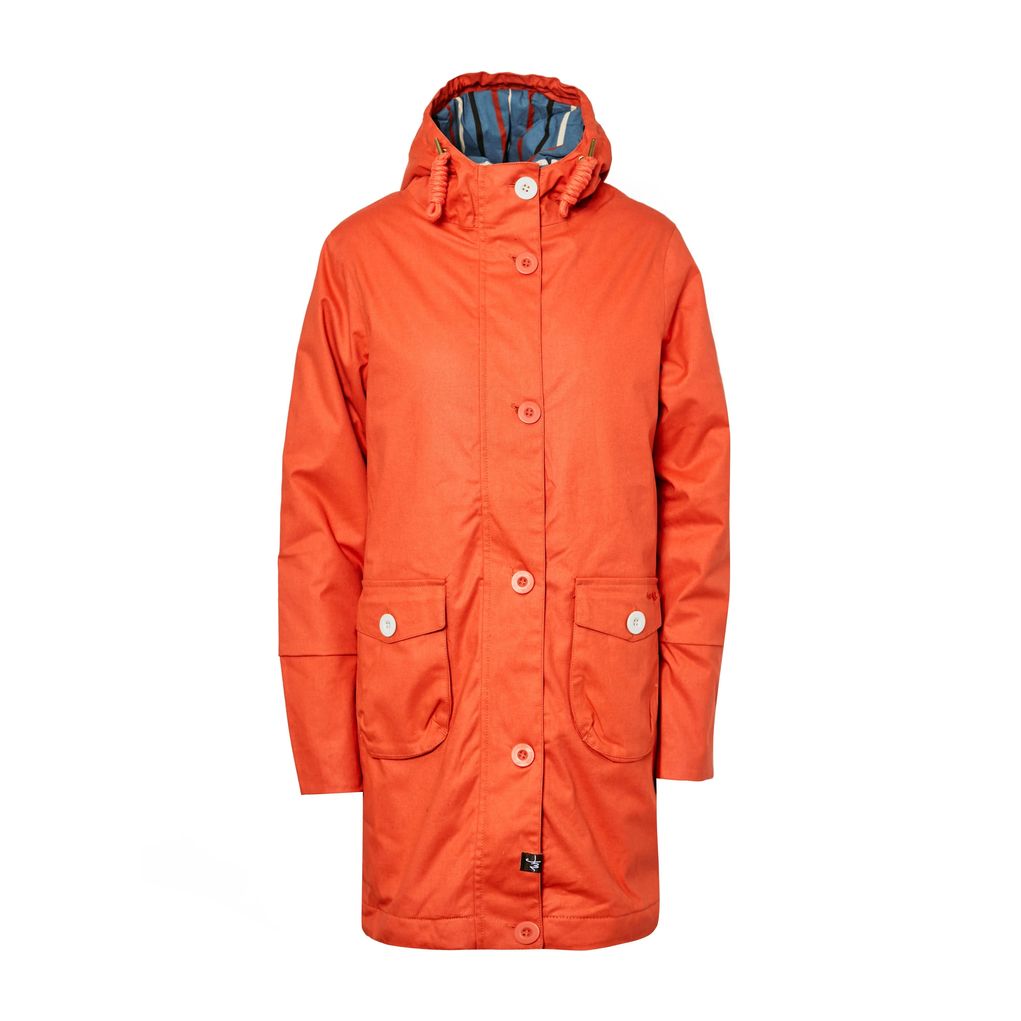 Women’s Beatrix Waxed Finish Waterproof Coat
