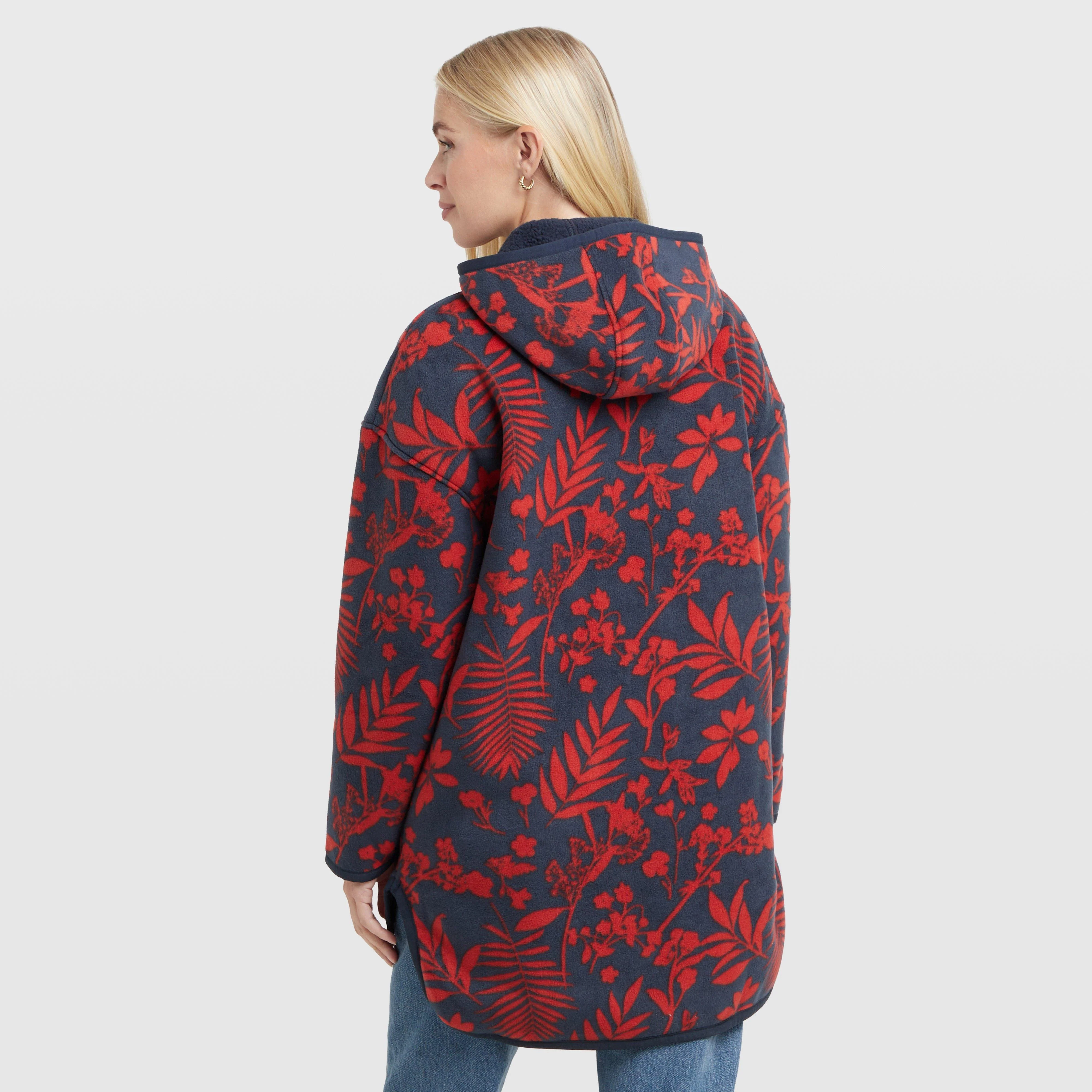Women's Ester Printed Polar Popover Hoodie - Image 2