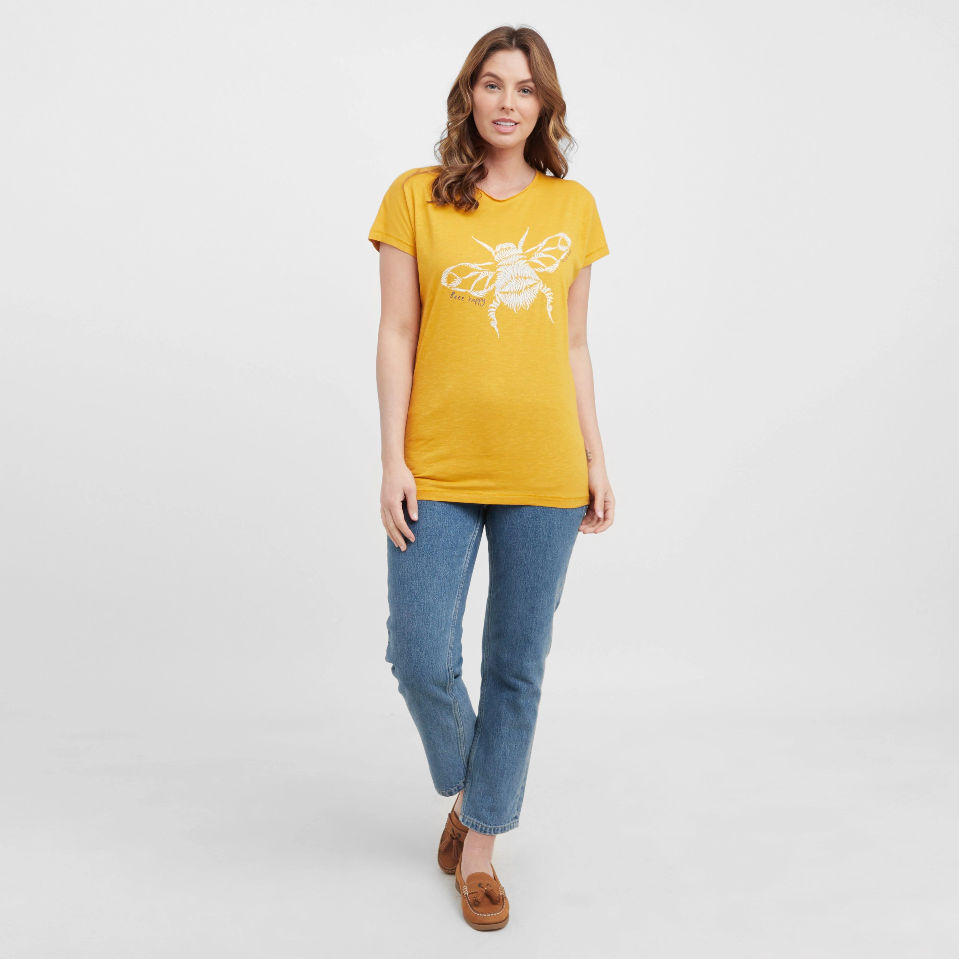 Women’s Fern Bee Graphic T-Shirt - Image 3