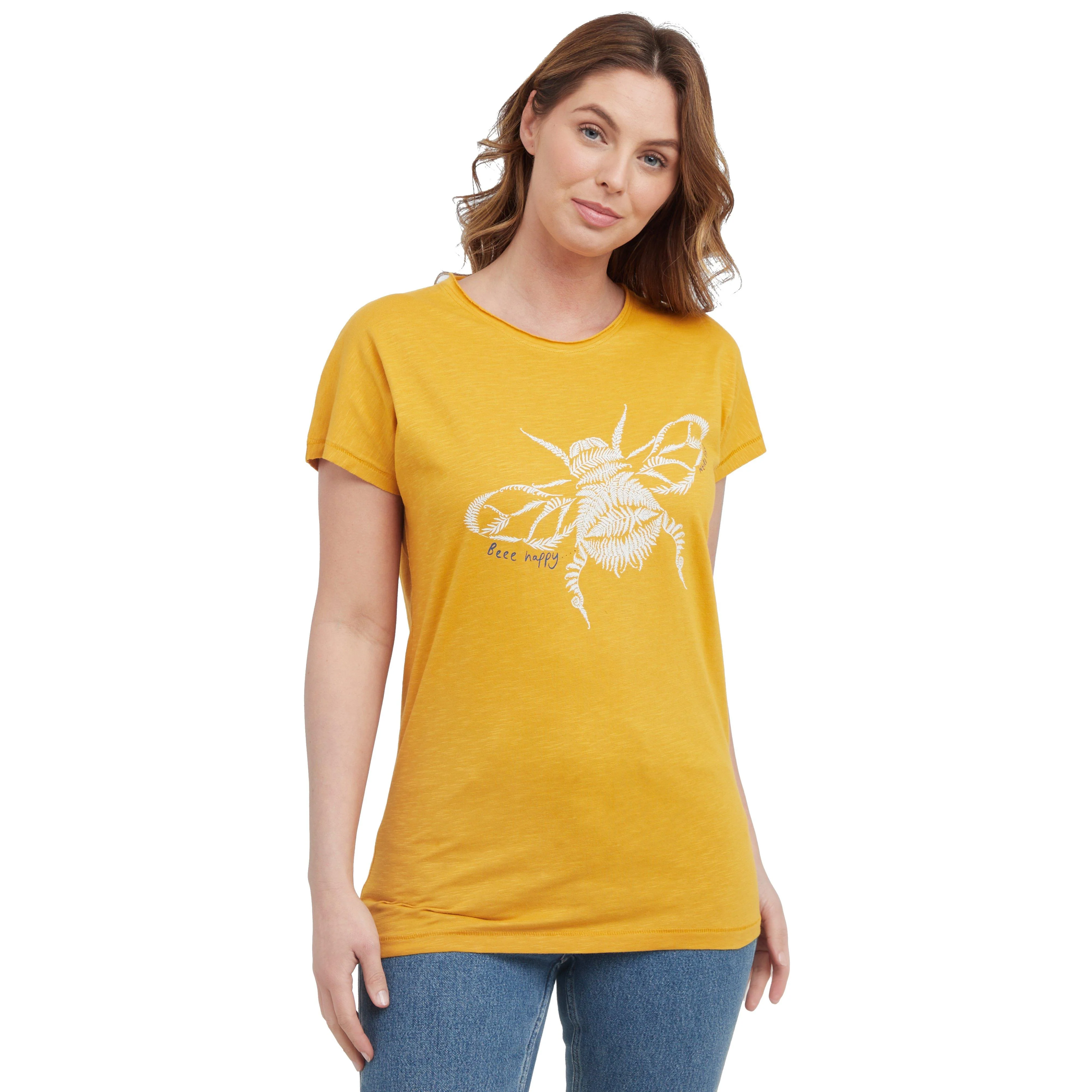 Women’s Fern Bee Graphic T-Shirt - Image 6