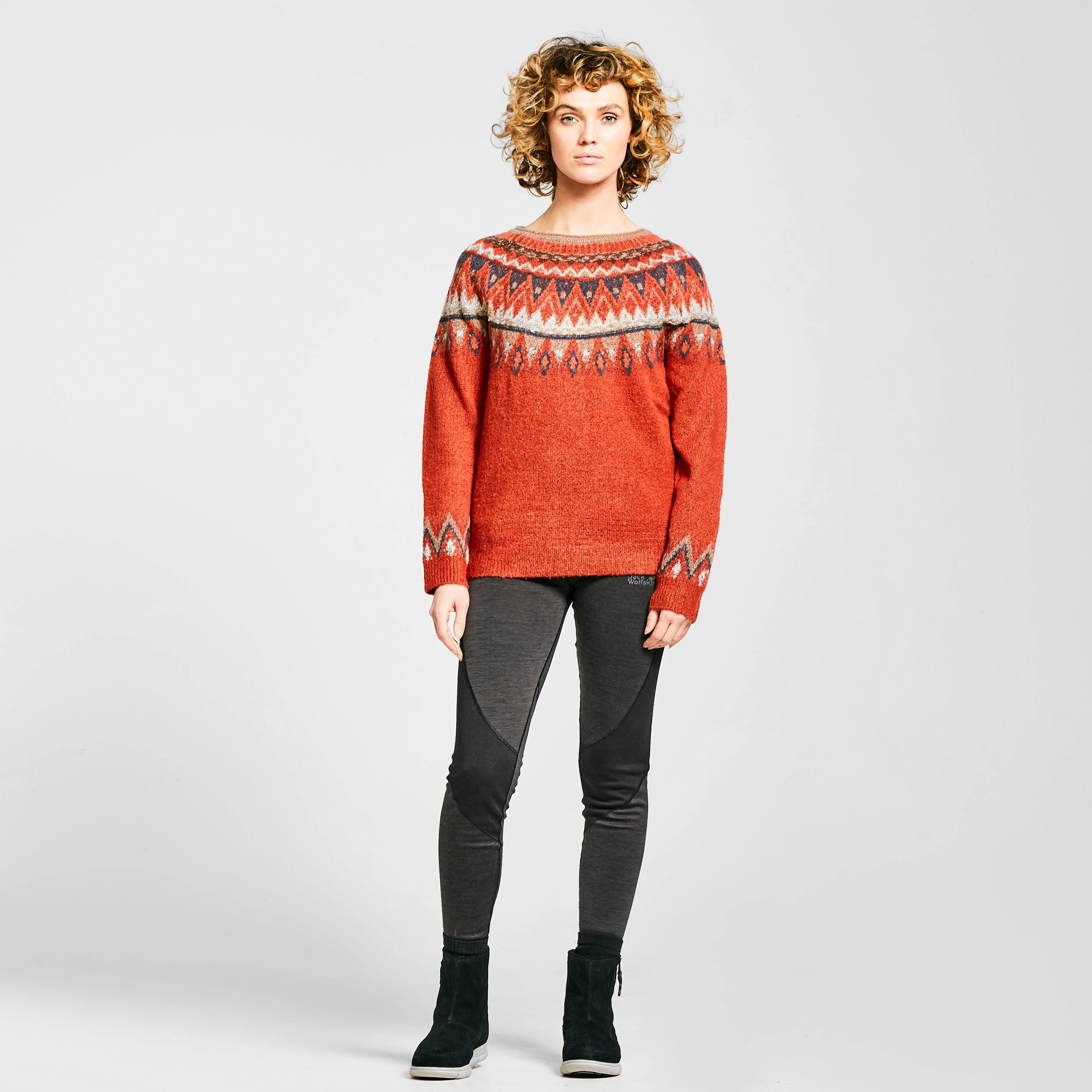 Women's Liza Fair Isle Knit Jumper - Image 3