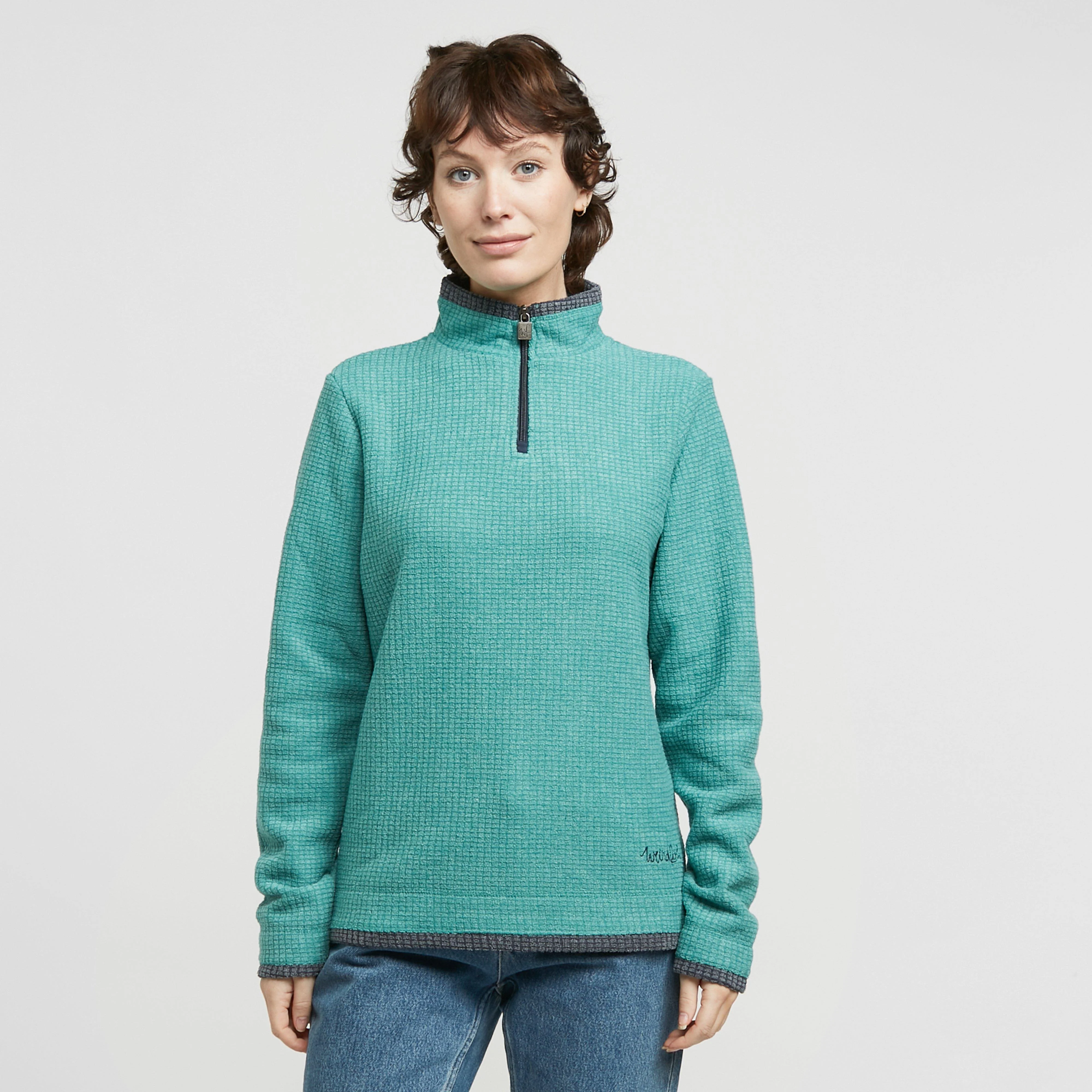 Women's Lynda Grid Half Zip Grid Fleece
