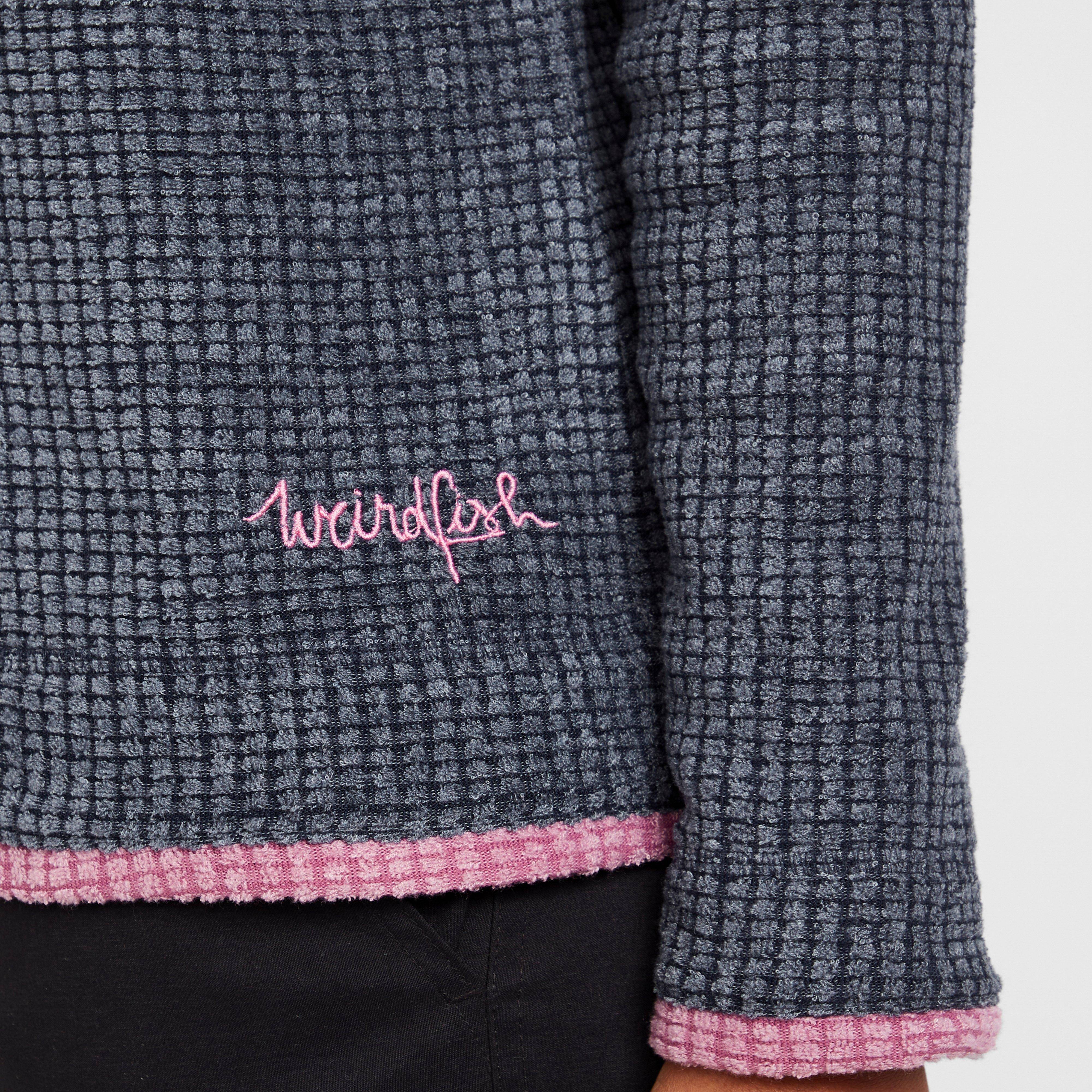 Women's Lynda Grid Half Zip Grid Fleece - Image 6
