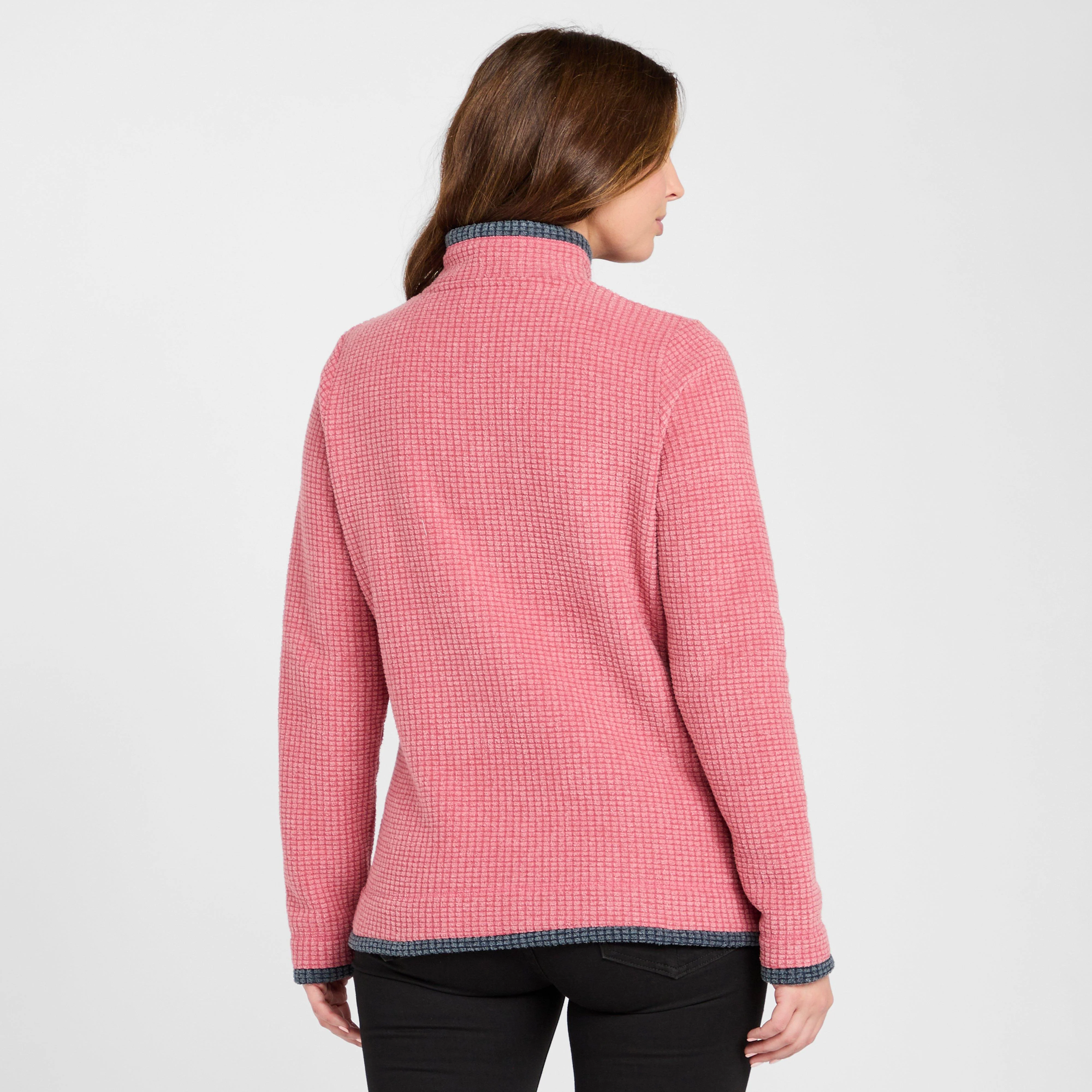 Women's Lynda Grid Half Zip Grid Fleece - Image 2