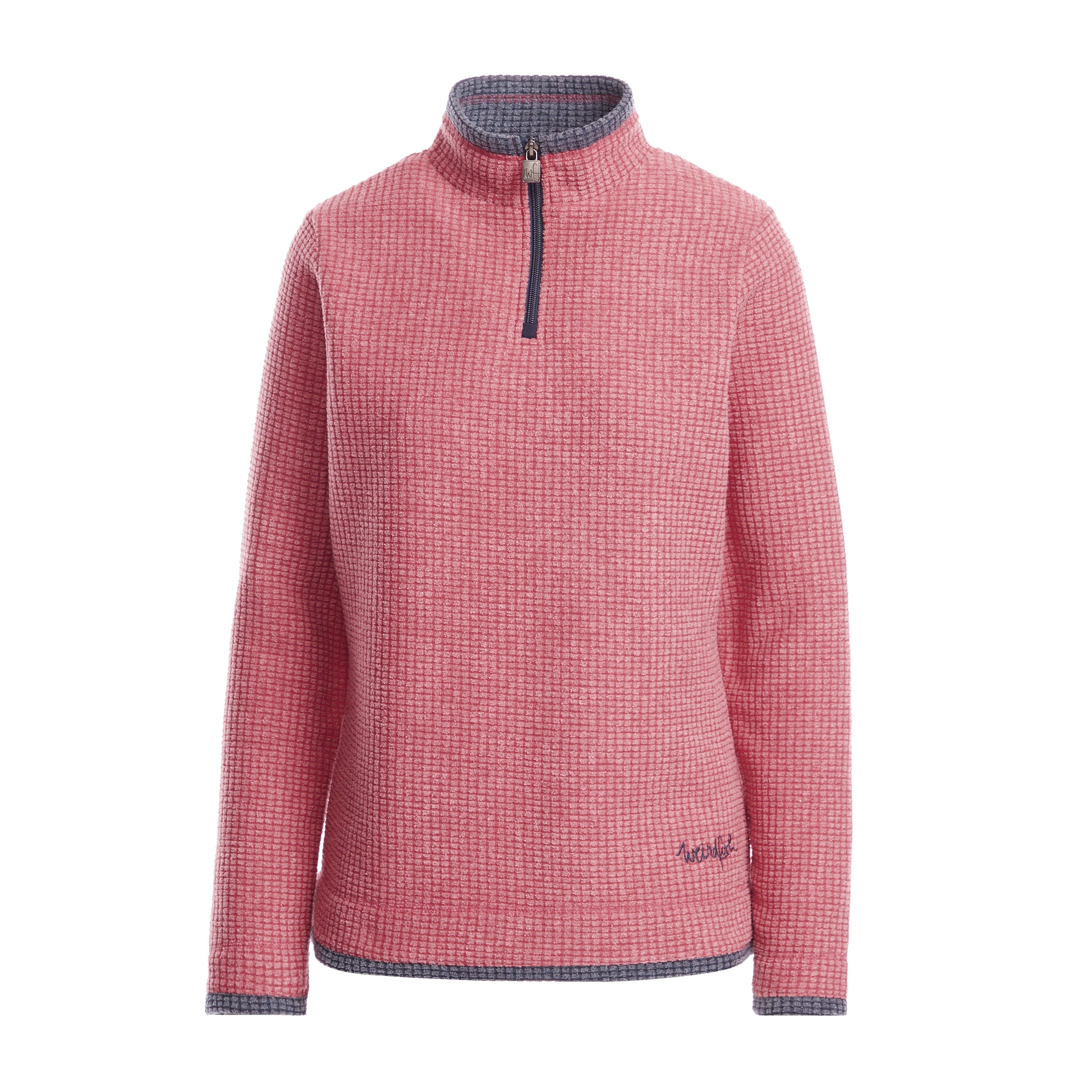 Women's Lynda Grid Half Zip Grid Fleece - Image 6