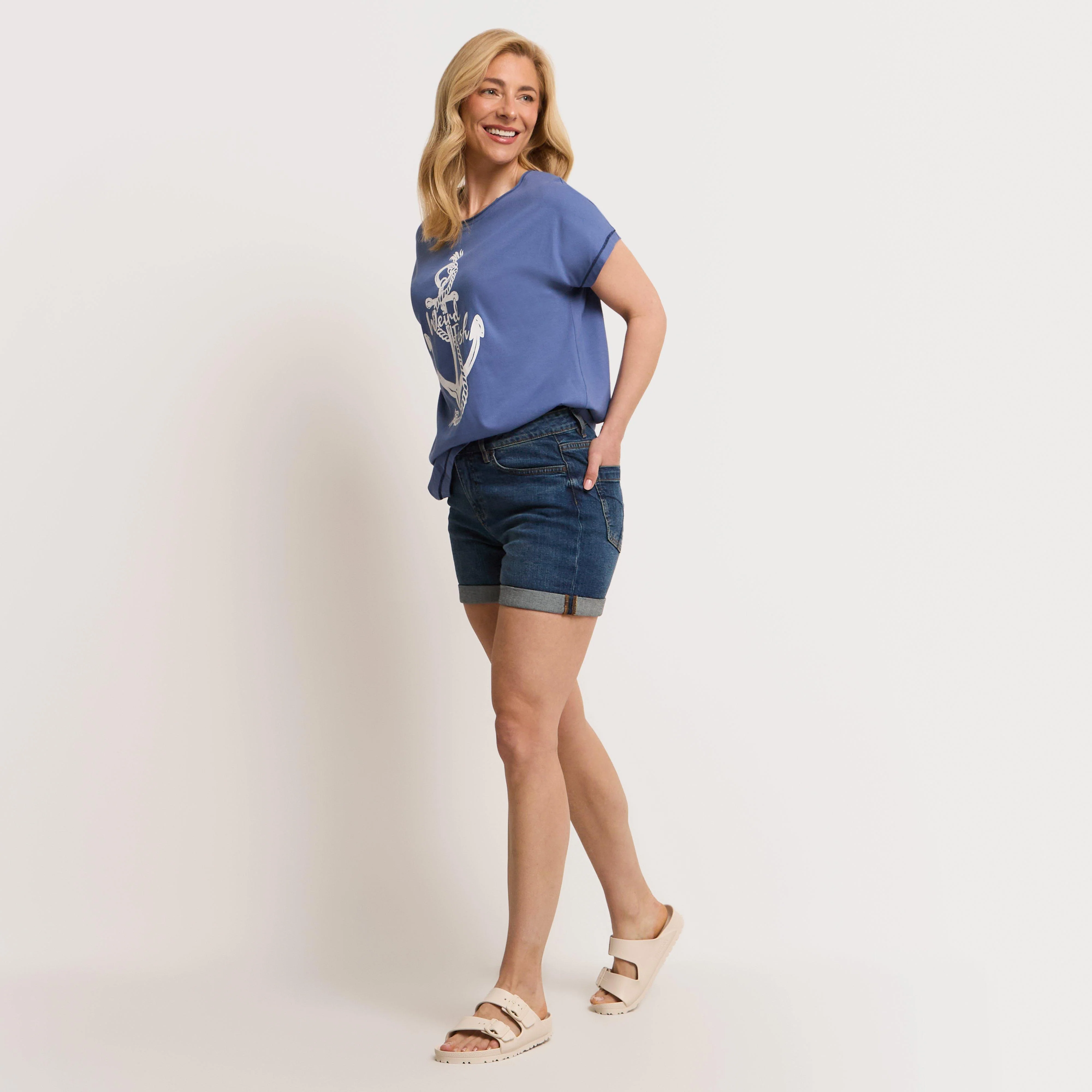 Women’s Marina Front Print Graphic T-Shirt - Image 2
