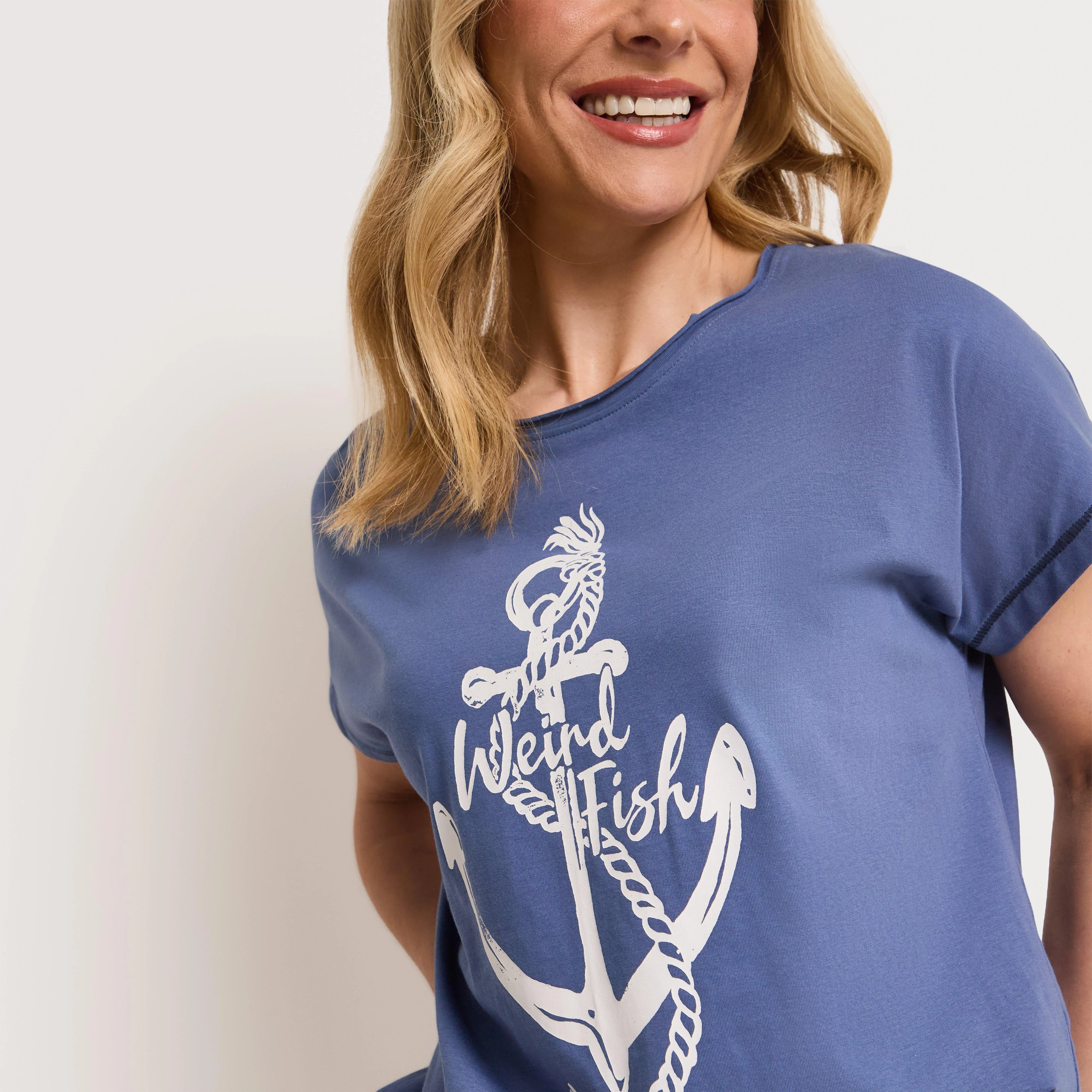 Women’s Marina Front Print Graphic T-Shirt - Image 3