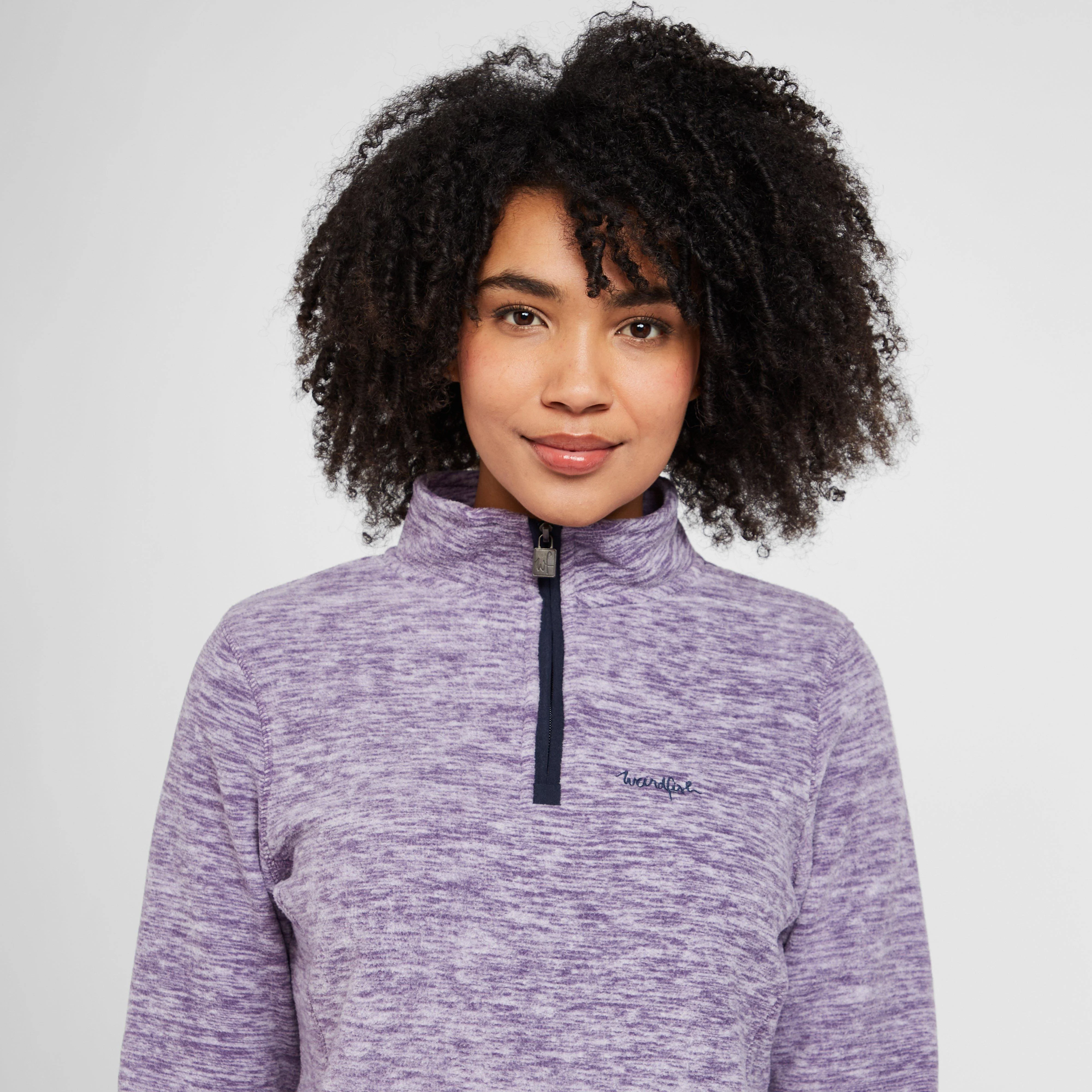 Women’s Nancy Recycled 1/4 Quarter Zip Fleece - Image 4