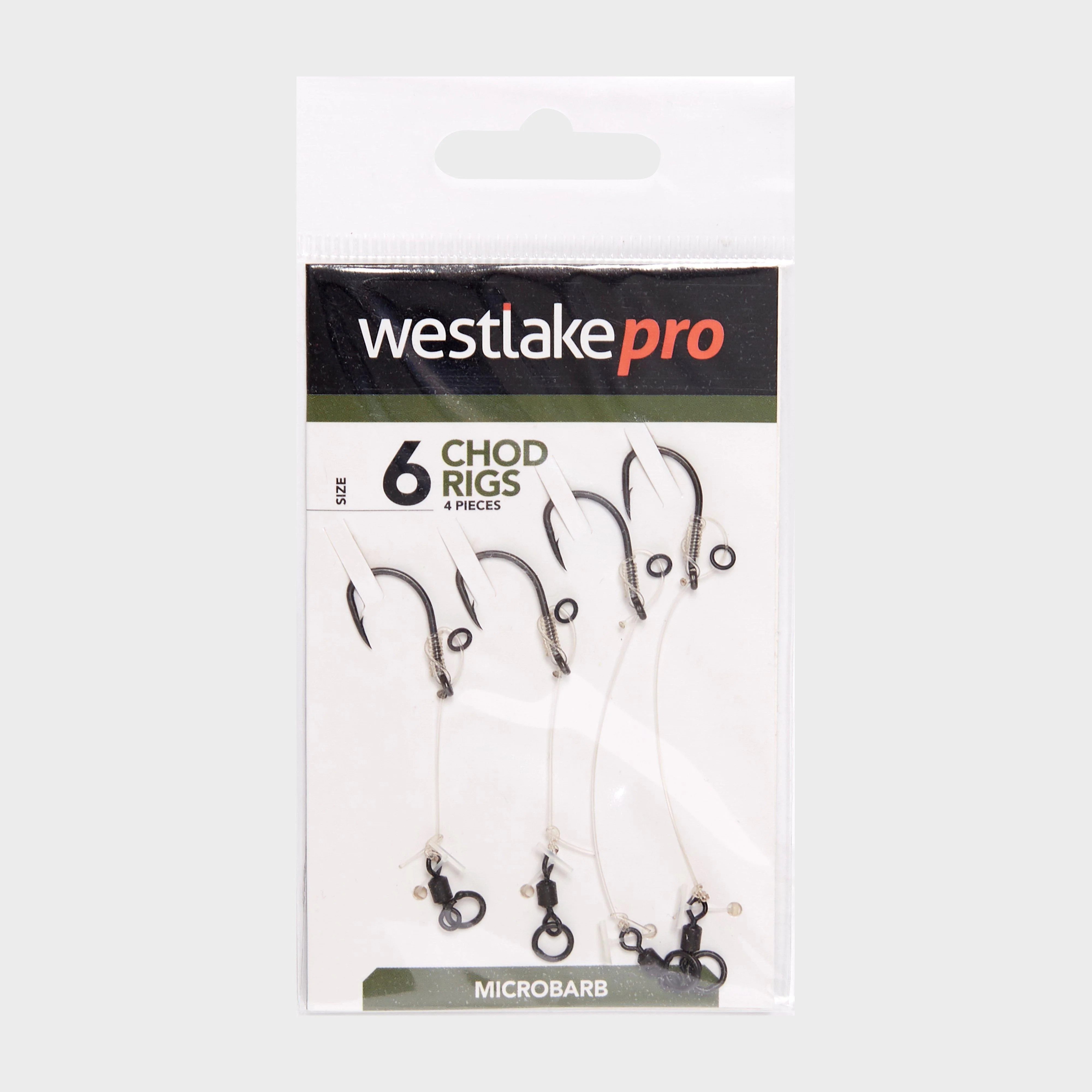 Chod Rig Micro-barbed Size 6 4pcs